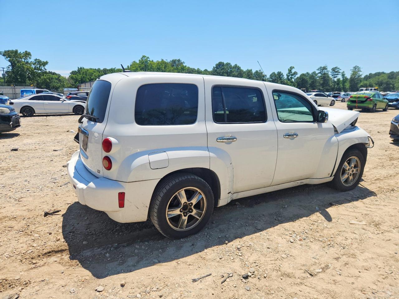 2008 Chevrolet Hhr Lt Белый vin: 3GNCA23D28S721548