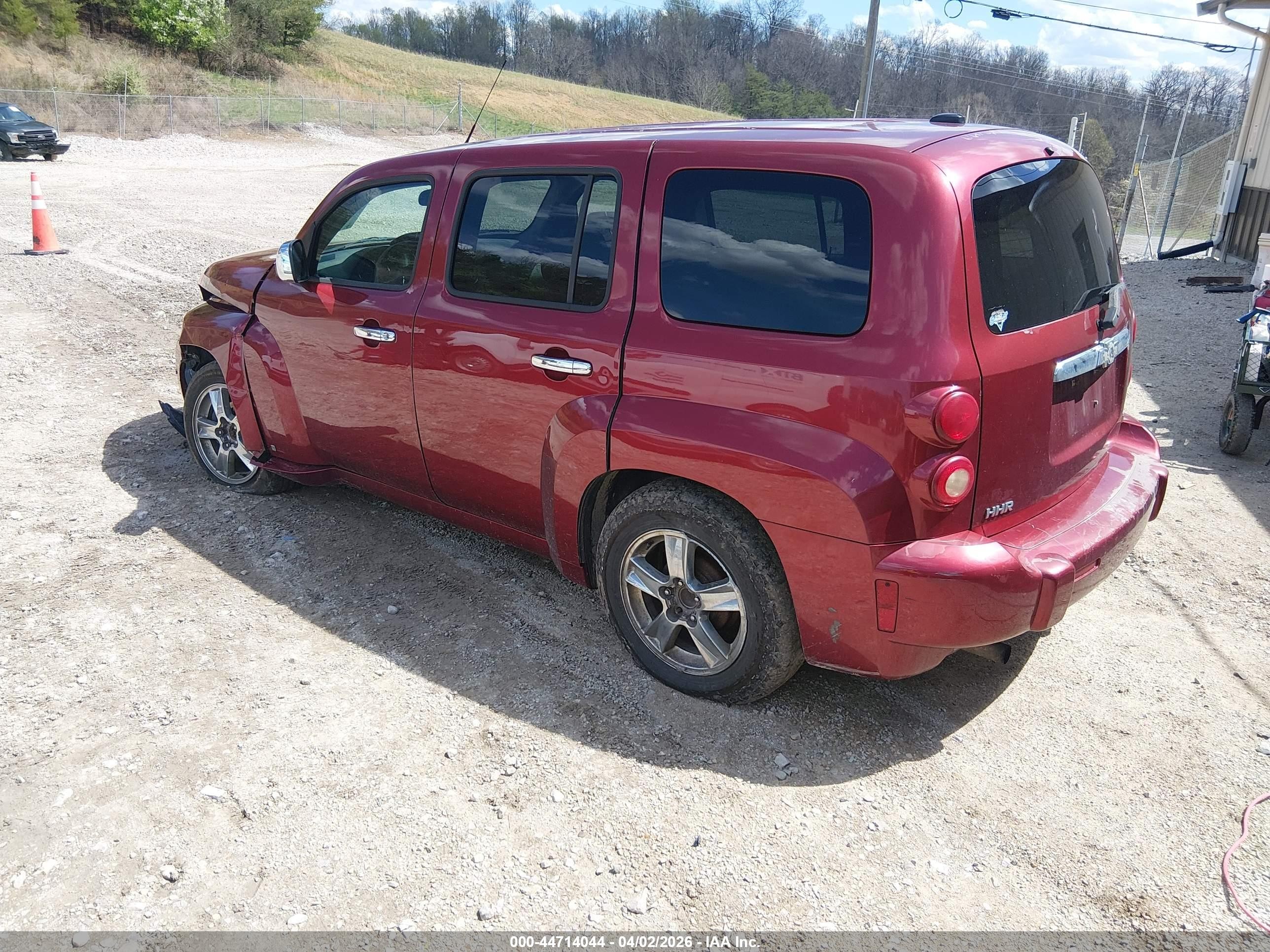 2008 Chevrolet Hhr Lt Темно-бордовый vin: 3GNCA23D38S655396