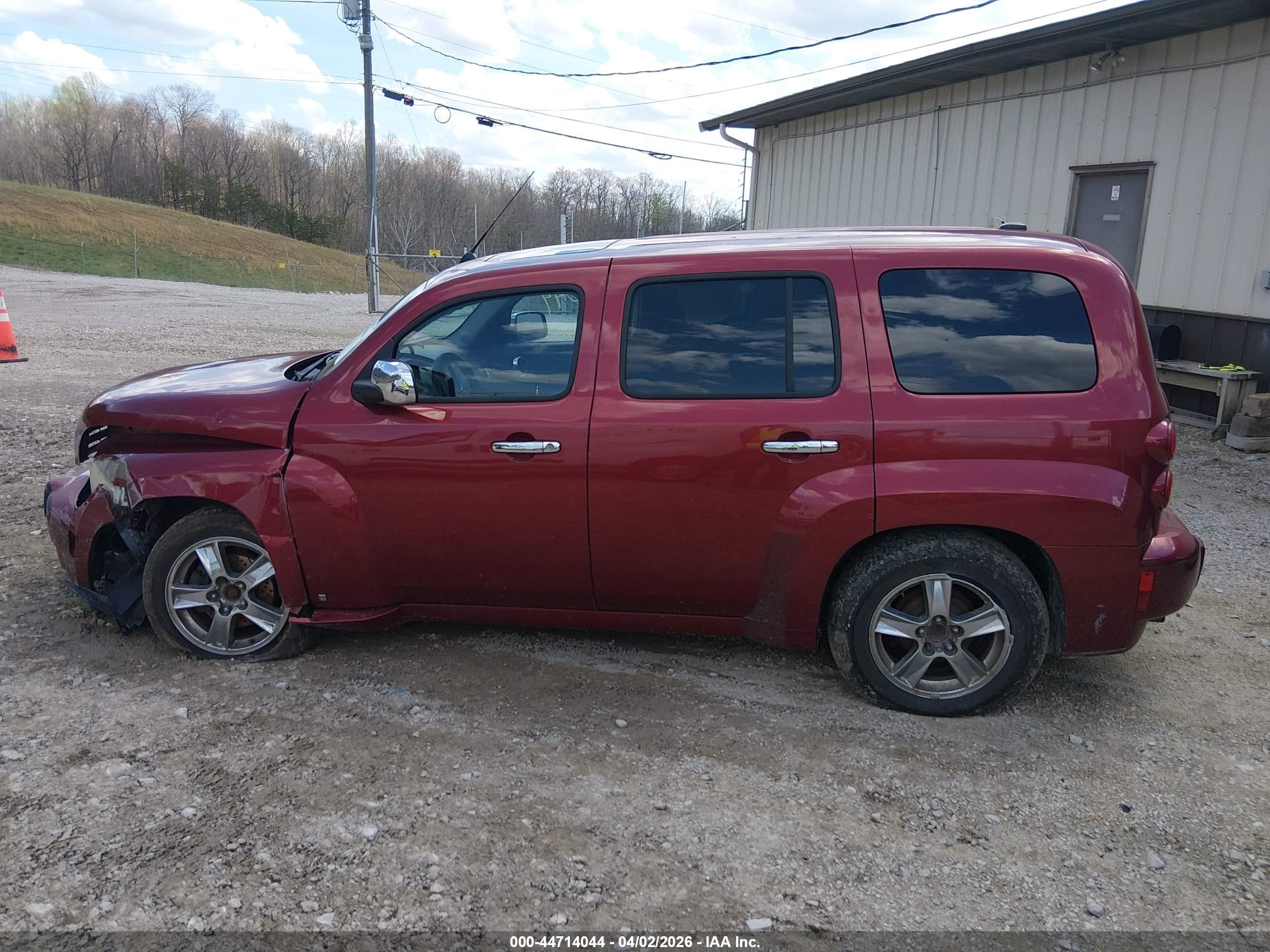 2008 Chevrolet Hhr Lt Темно-бордовый vin: 3GNCA23D38S655396