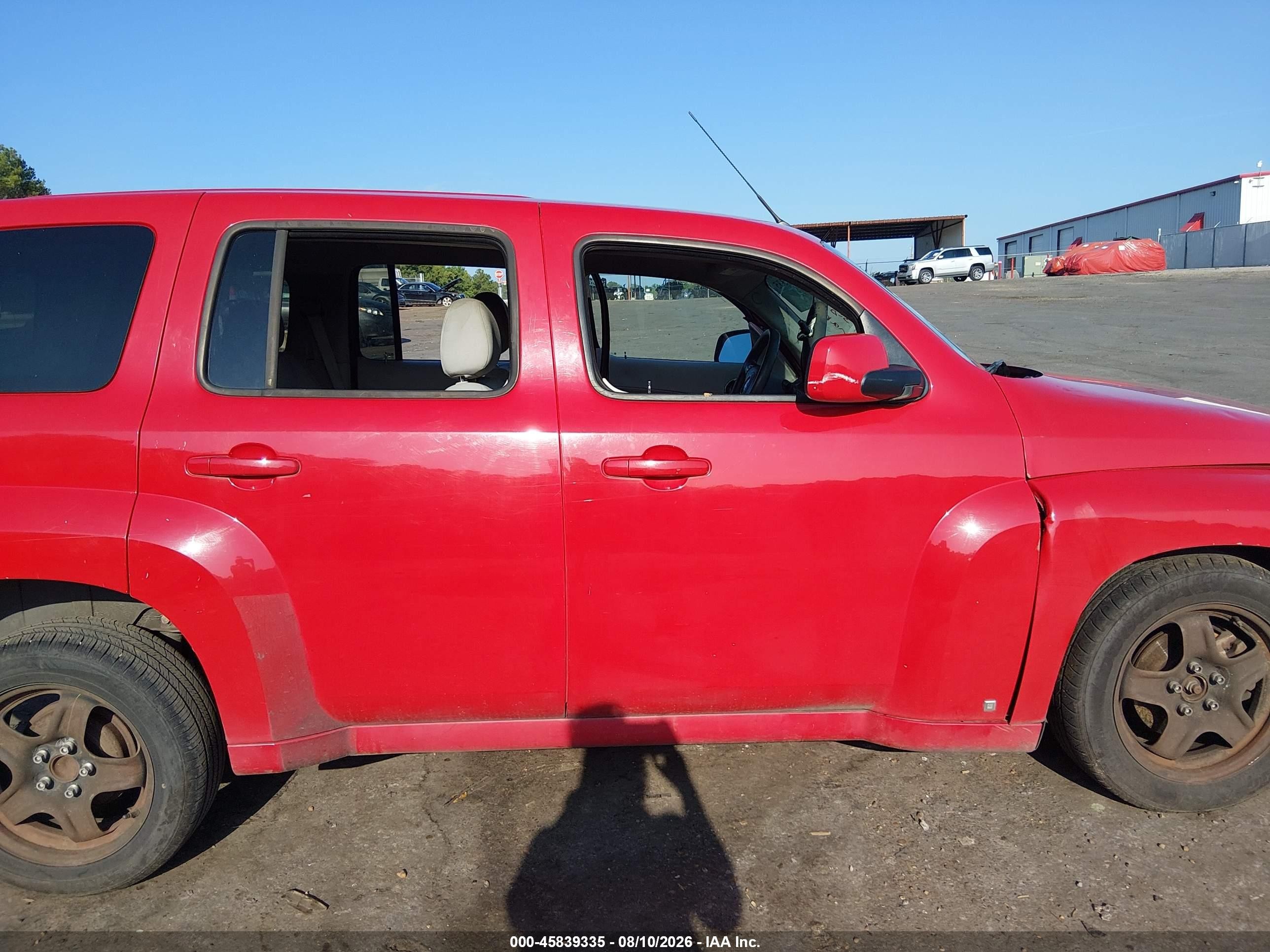 2008 Chevrolet Hhr Lt Red vin: 3GNCA23D48S657108