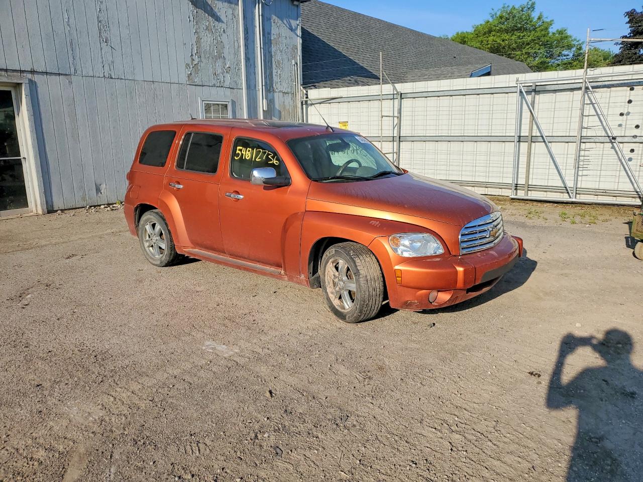 2008 Chevrolet Hhr Lt Orange vin: 3GNCA23P58S676938