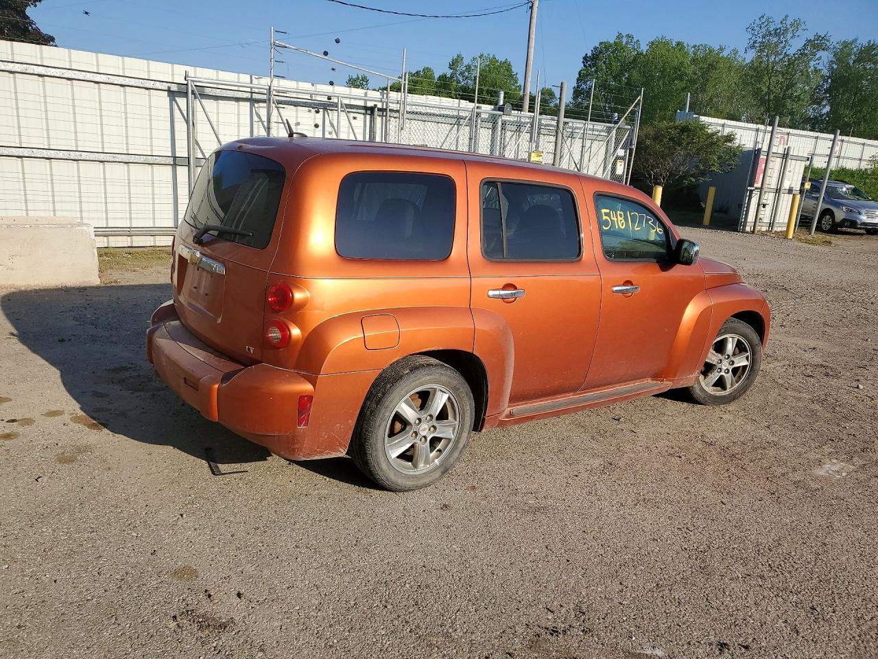 2008 Chevrolet Hhr Lt Orange vin: 3GNCA23P58S676938