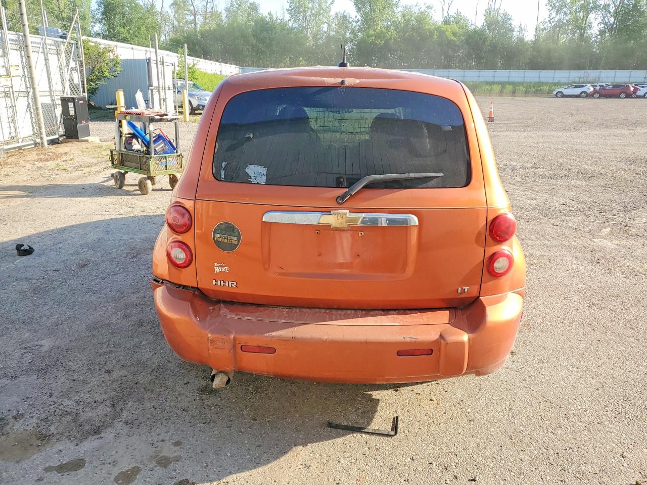 2008 Chevrolet Hhr Lt Orange vin: 3GNCA23P58S676938