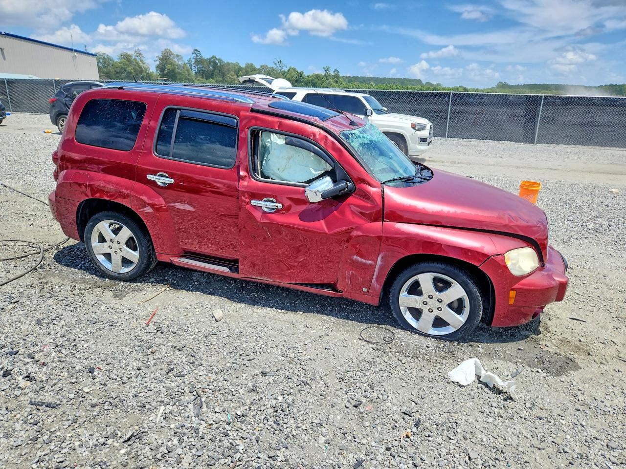 2008 Chevrolet Hhr Lt Красный vin: 3GNCA53P08S656226