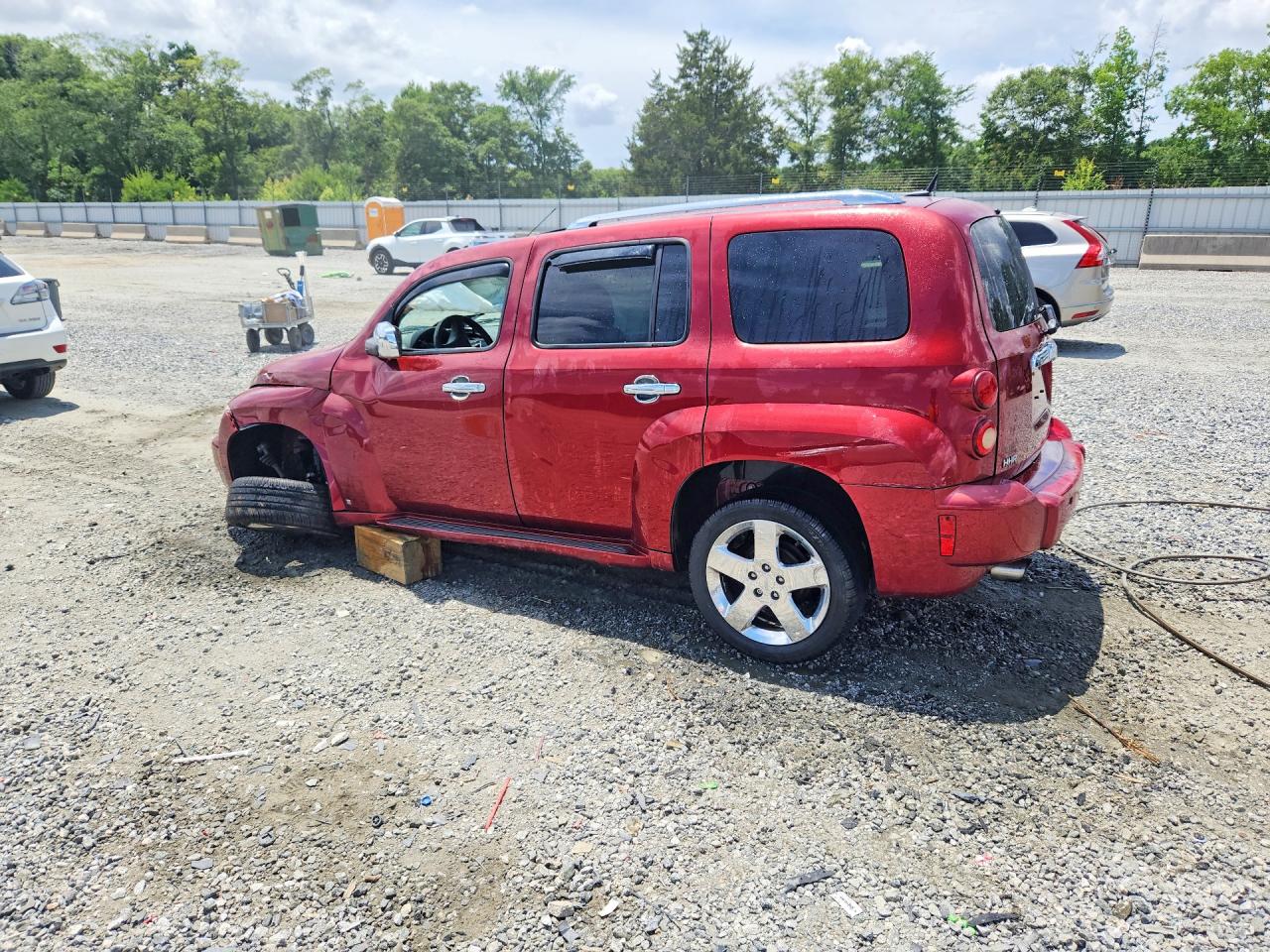 2008 Chevrolet Hhr Lt Красный vin: 3GNCA53P08S656226