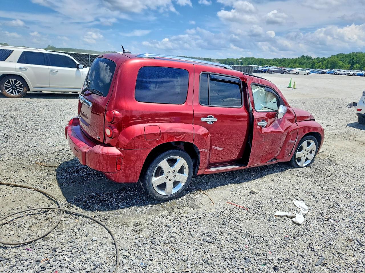 2008 Chevrolet Hhr Lt Красный vin: 3GNCA53P08S656226