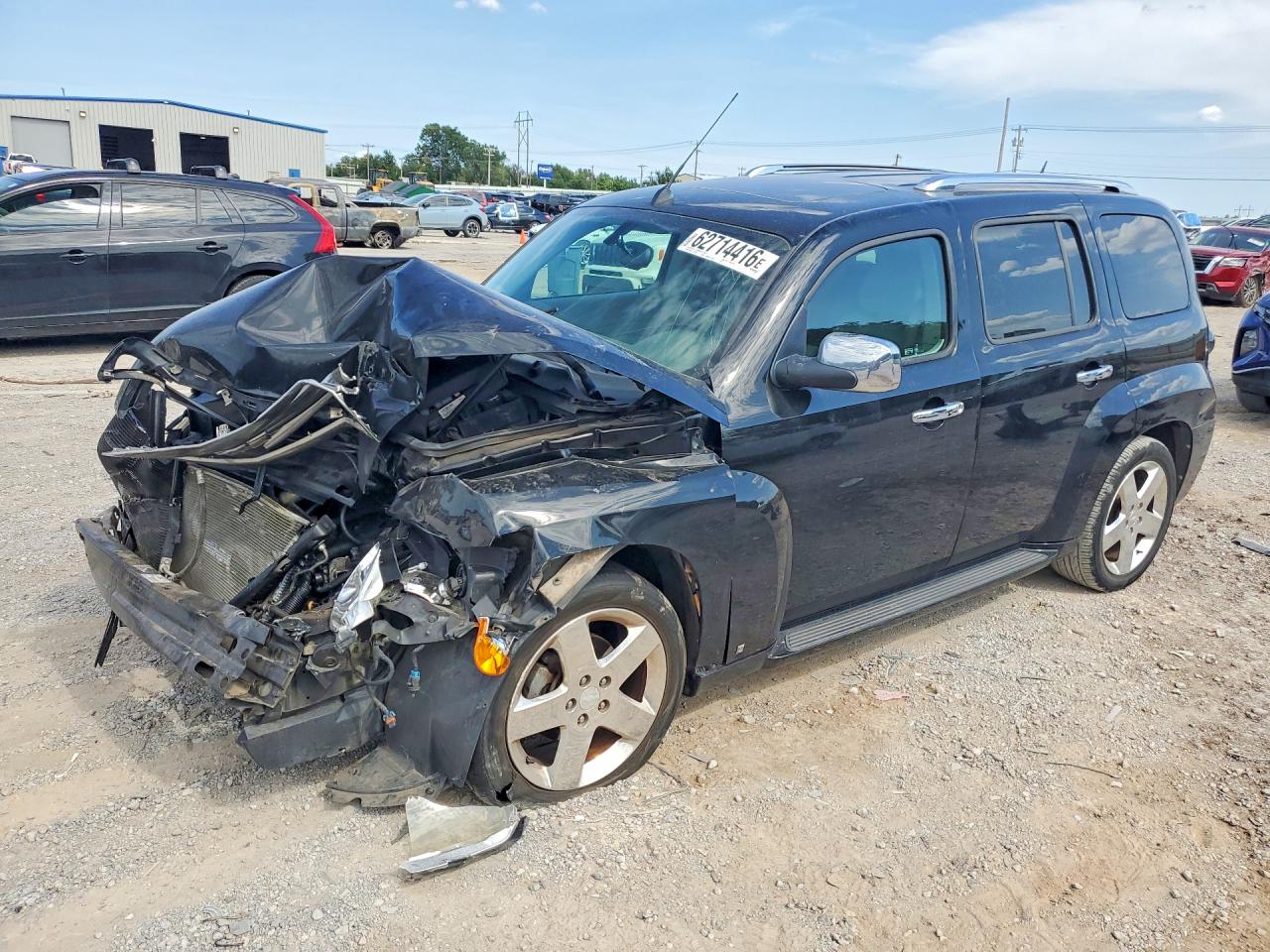 2008 Chevrolet Hhr Black vin: 3GNCA53P08S664066