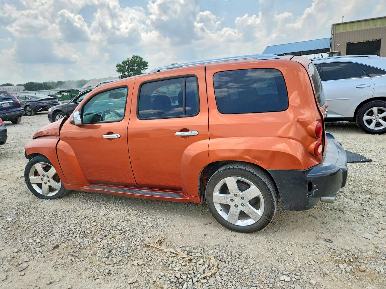 2008 Chevrolet Hhr Lt Orange vin: 3GNCA53P28S683640