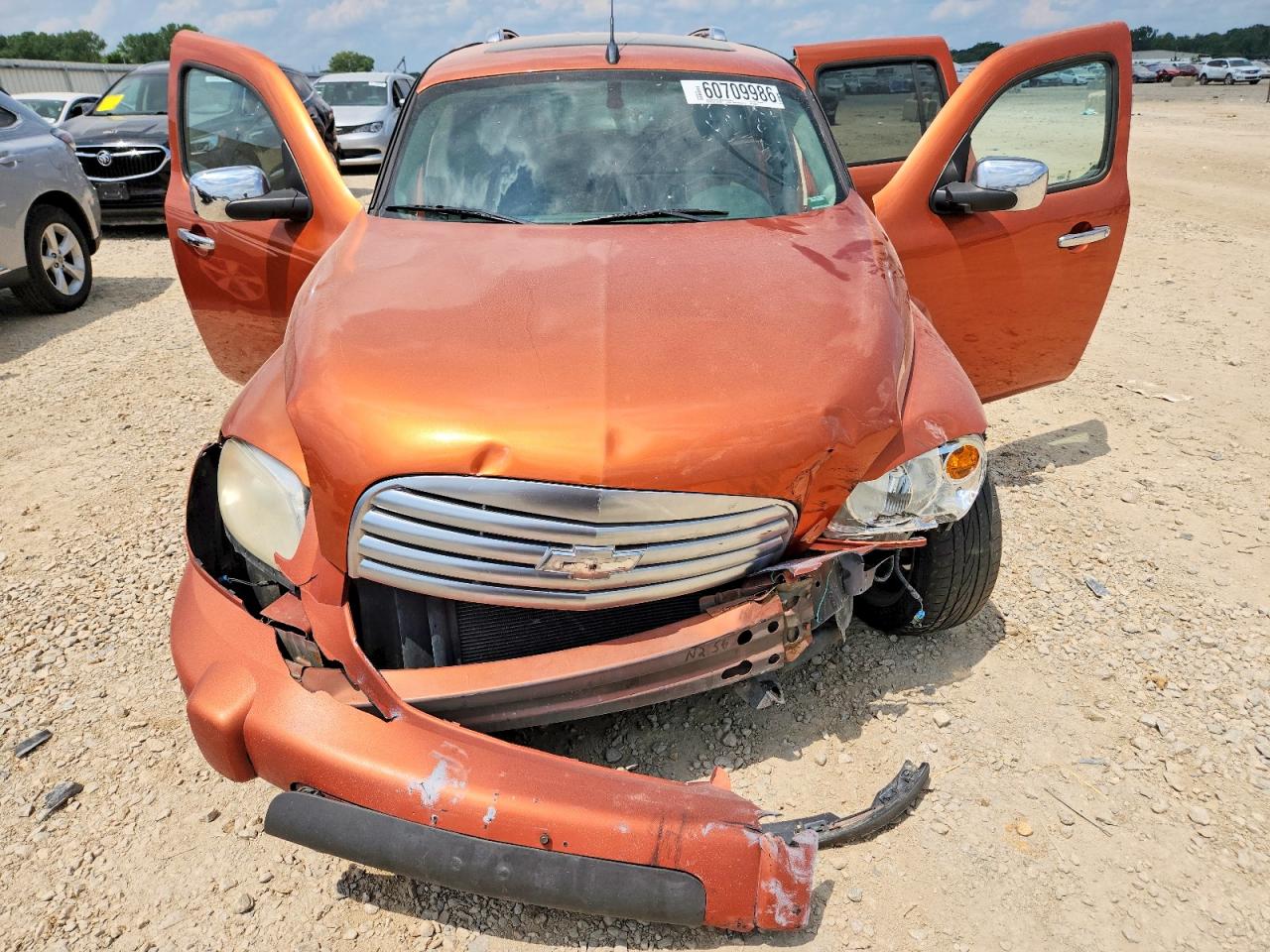 2008 Chevrolet Hhr Lt Orange vin: 3GNCA53P28S683640