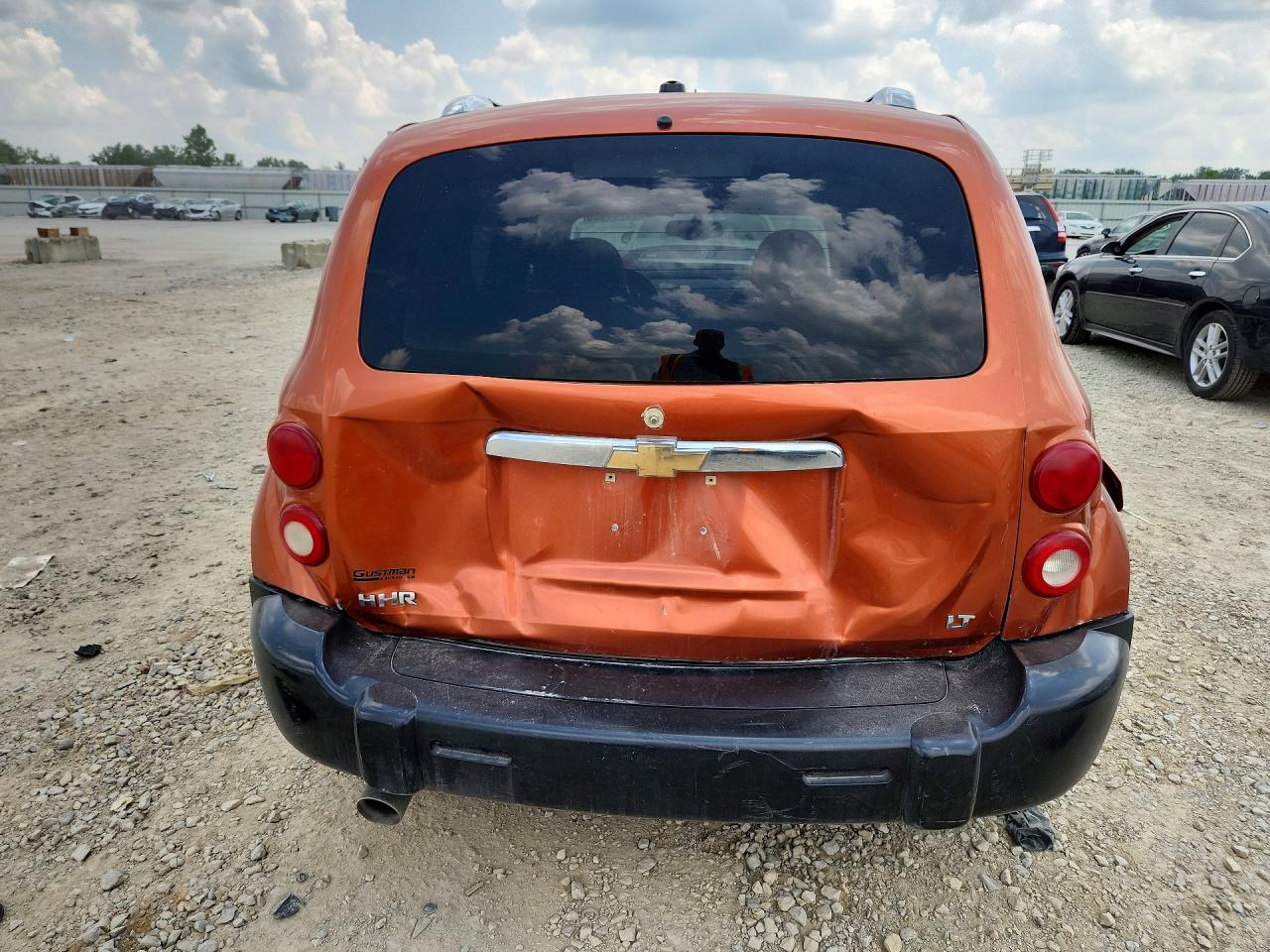 2008 Chevrolet Hhr Lt Orange vin: 3GNCA53P28S683640