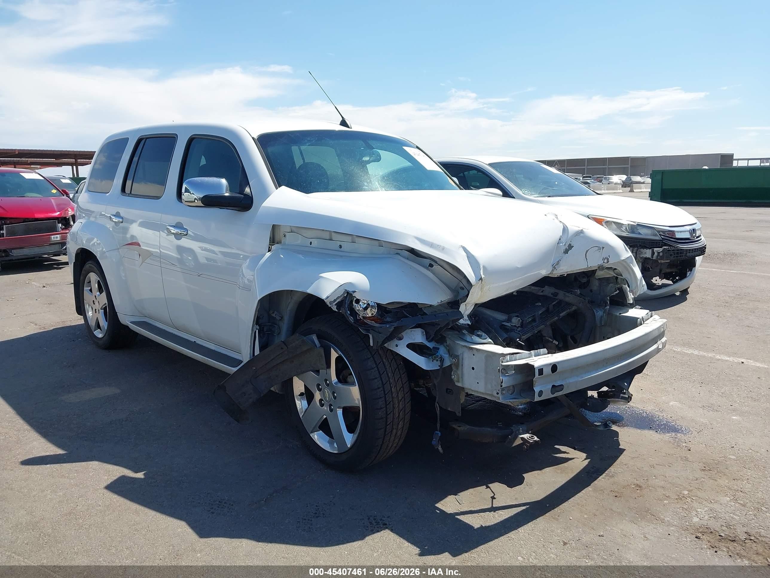 2008 Chevrolet Hhr Lt White vin: 3GNCA53P48S682005