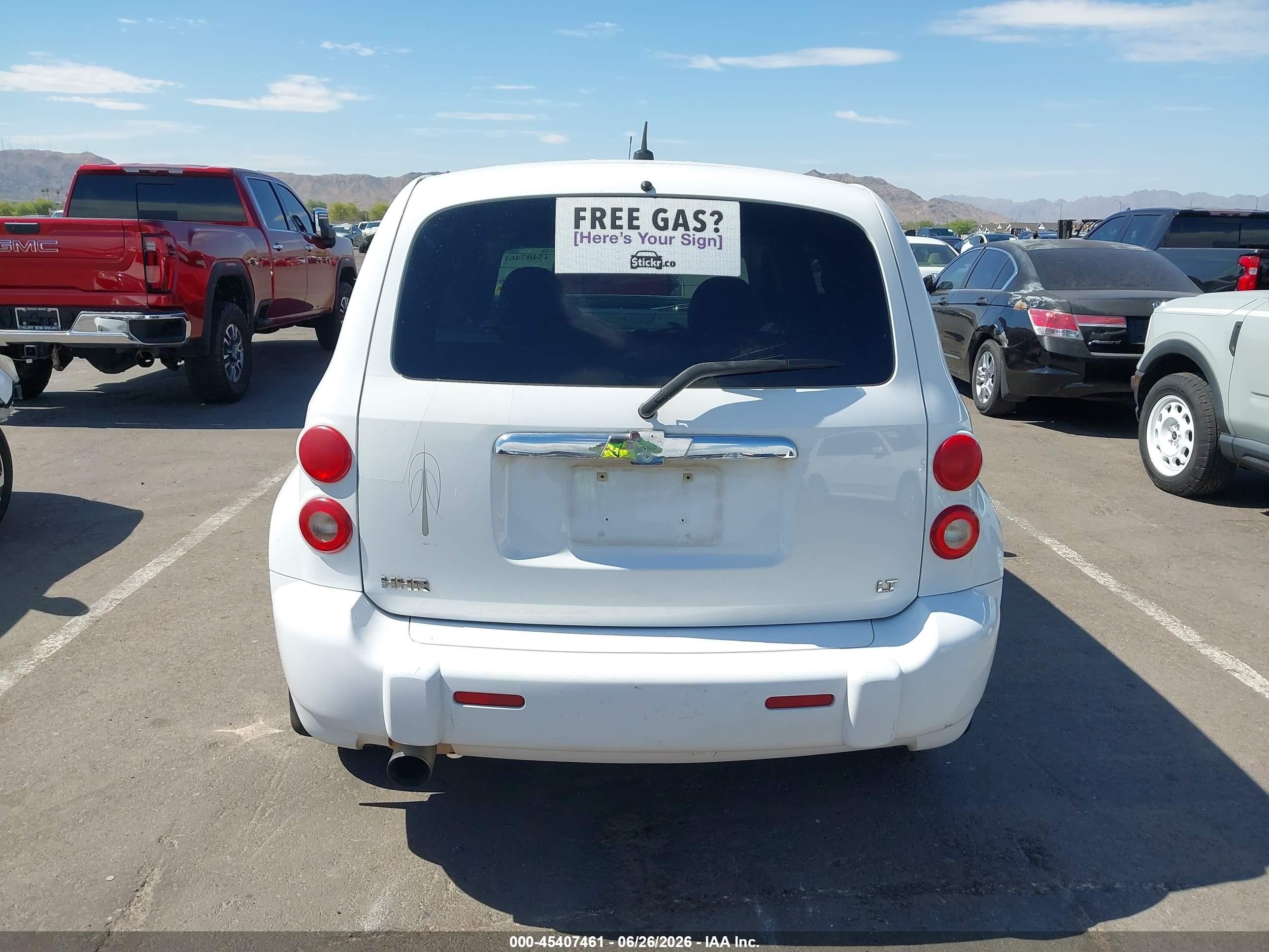 2008 Chevrolet Hhr Lt White vin: 3GNCA53P48S682005