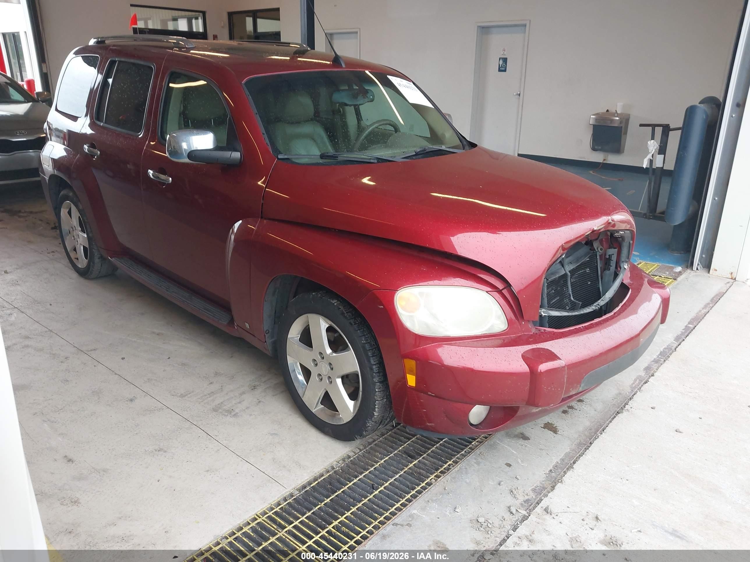 2008 Chevrolet Hhr Lt Red vin: 3GNCA53P58S677346