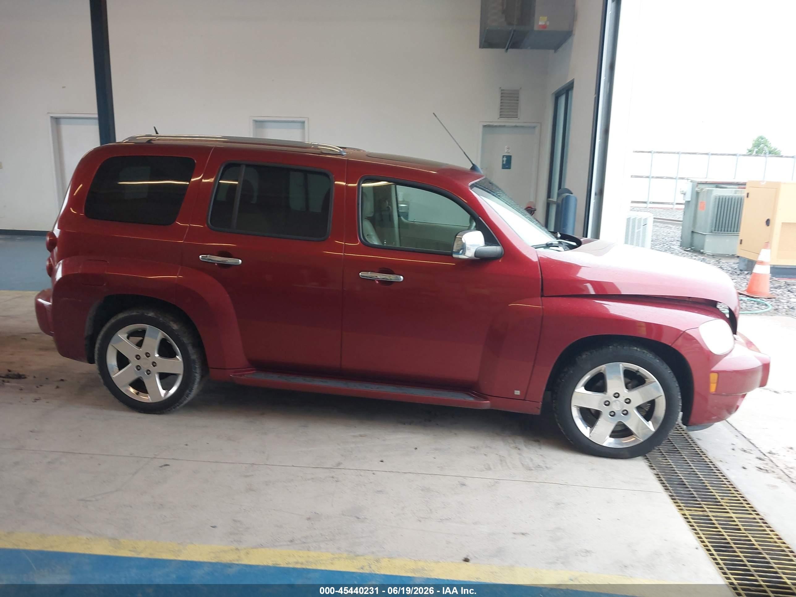 2008 Chevrolet Hhr Lt Red vin: 3GNCA53P58S677346