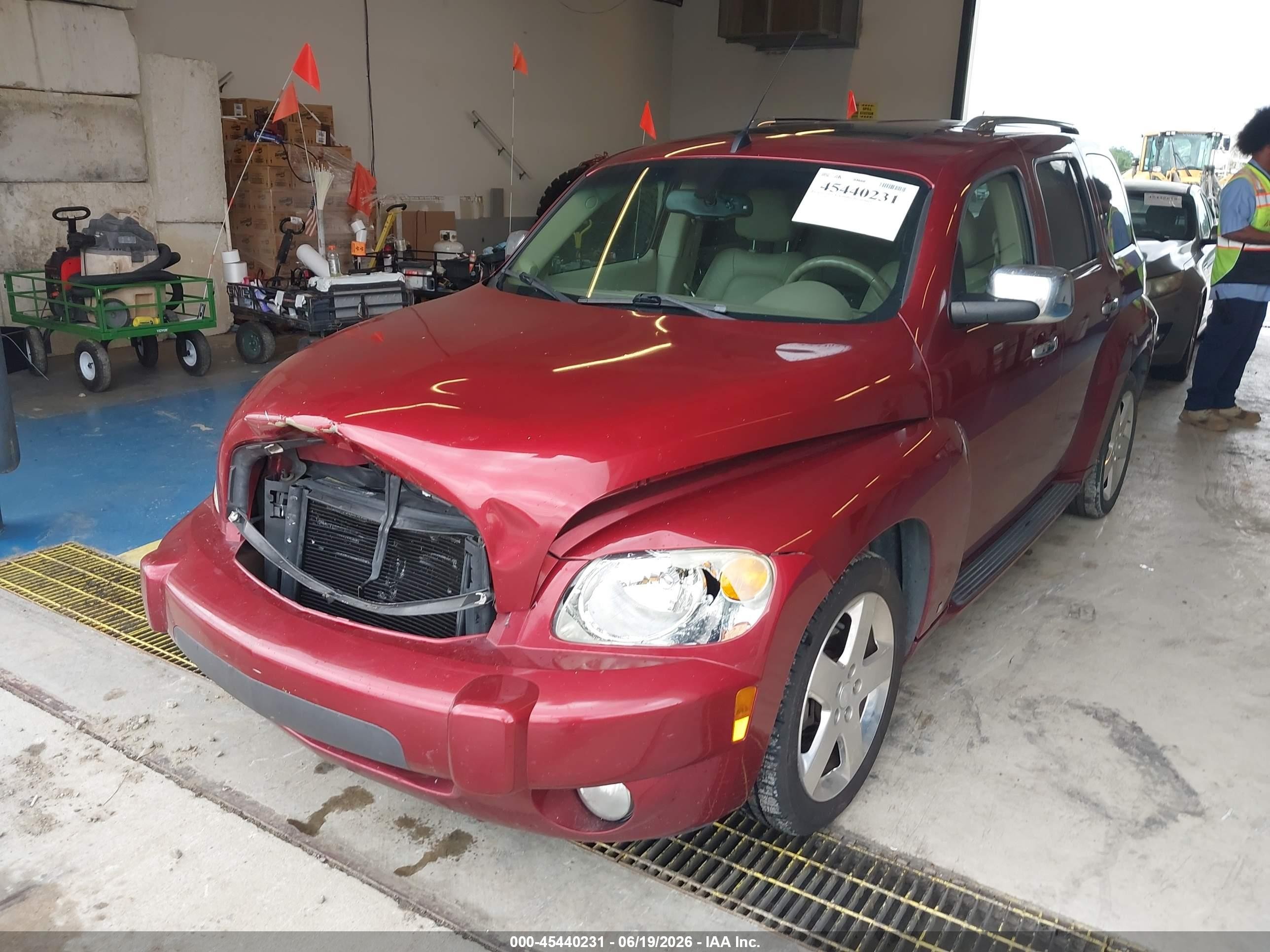 2008 Chevrolet Hhr Lt Red vin: 3GNCA53P58S677346