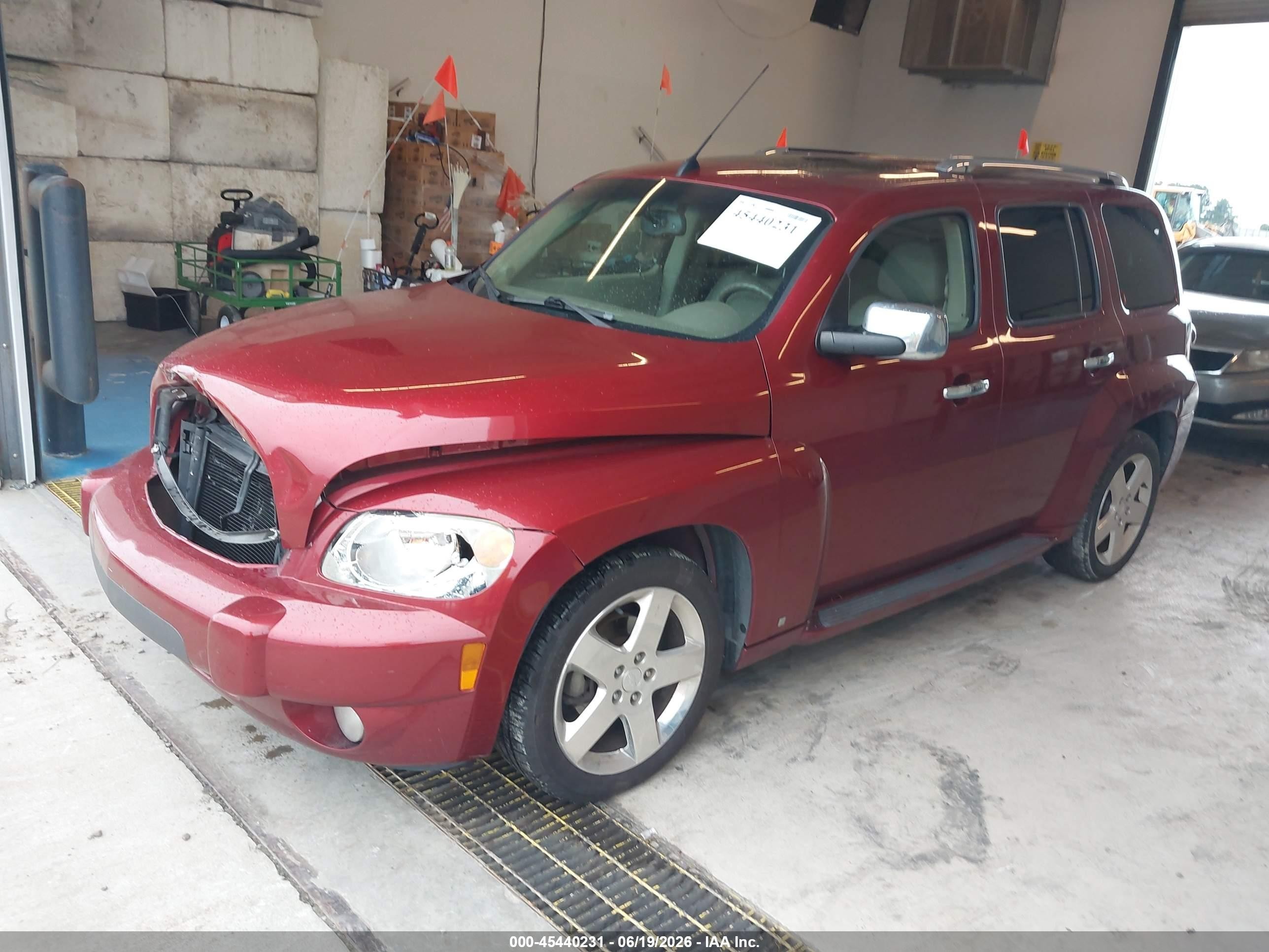 2008 Chevrolet Hhr Lt Red vin: 3GNCA53P58S677346