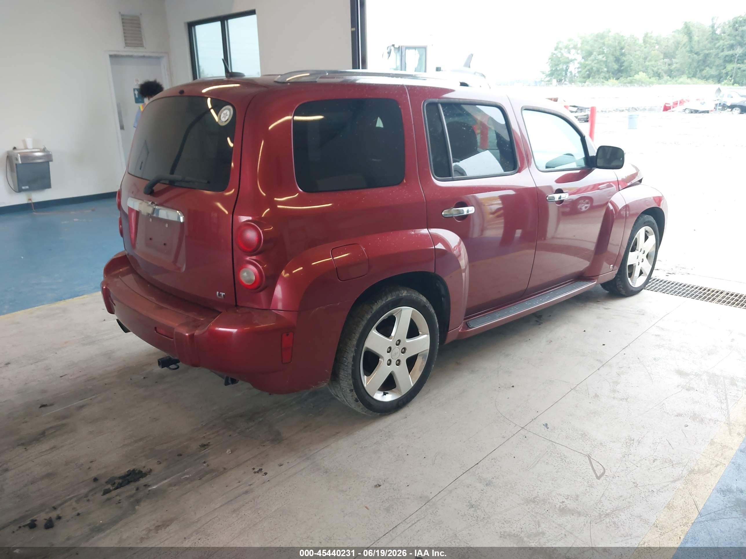 2008 Chevrolet Hhr Lt Red vin: 3GNCA53P58S677346