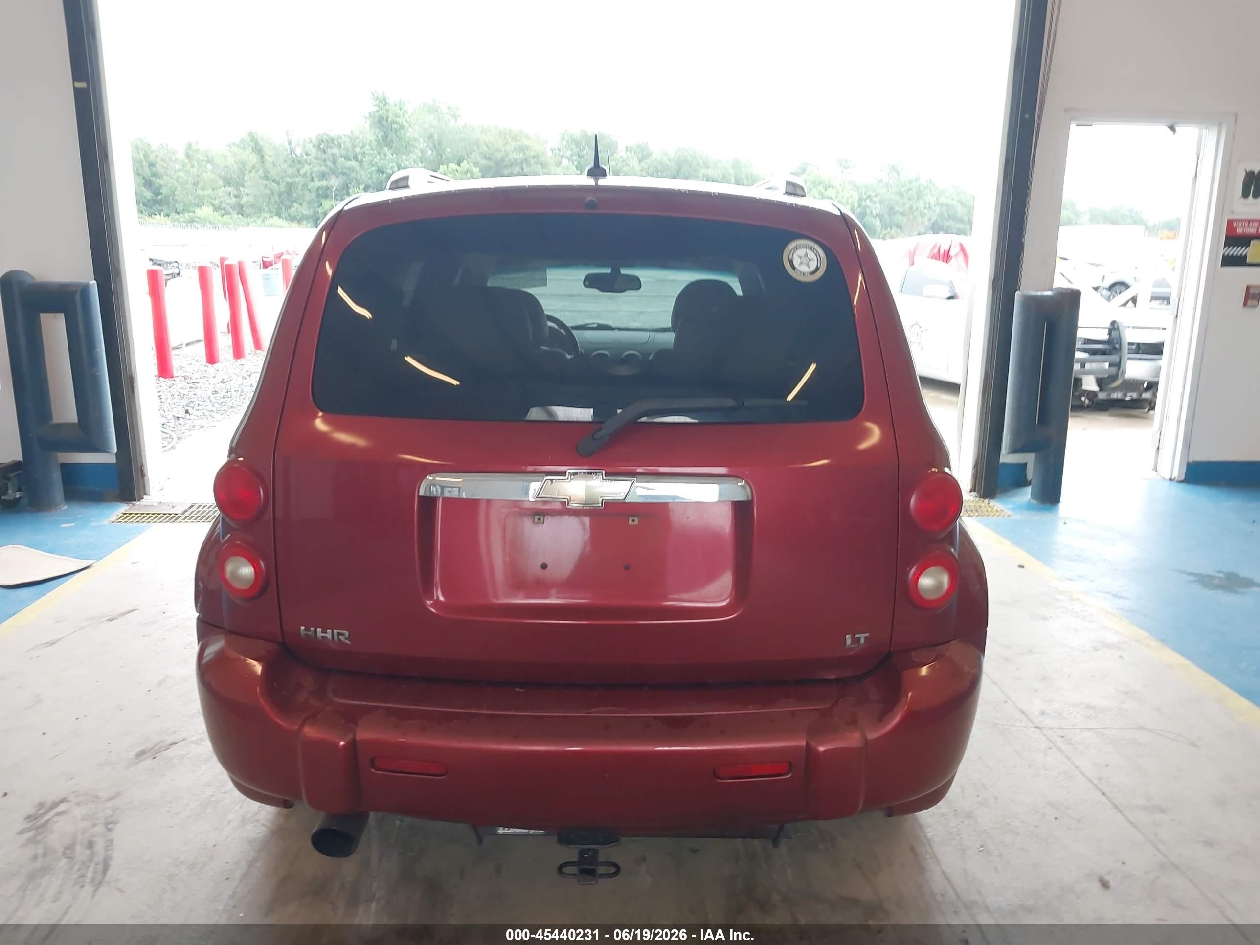 2008 Chevrolet Hhr Lt Red vin: 3GNCA53P58S677346