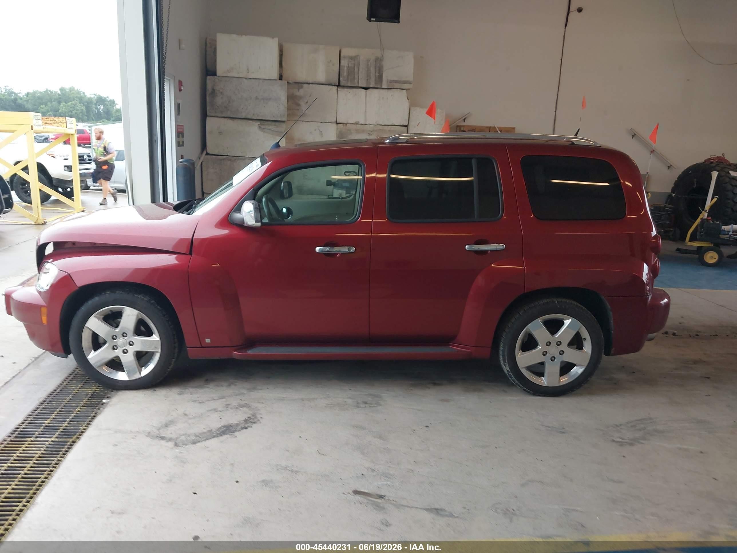 2008 Chevrolet Hhr Lt Red vin: 3GNCA53P58S677346