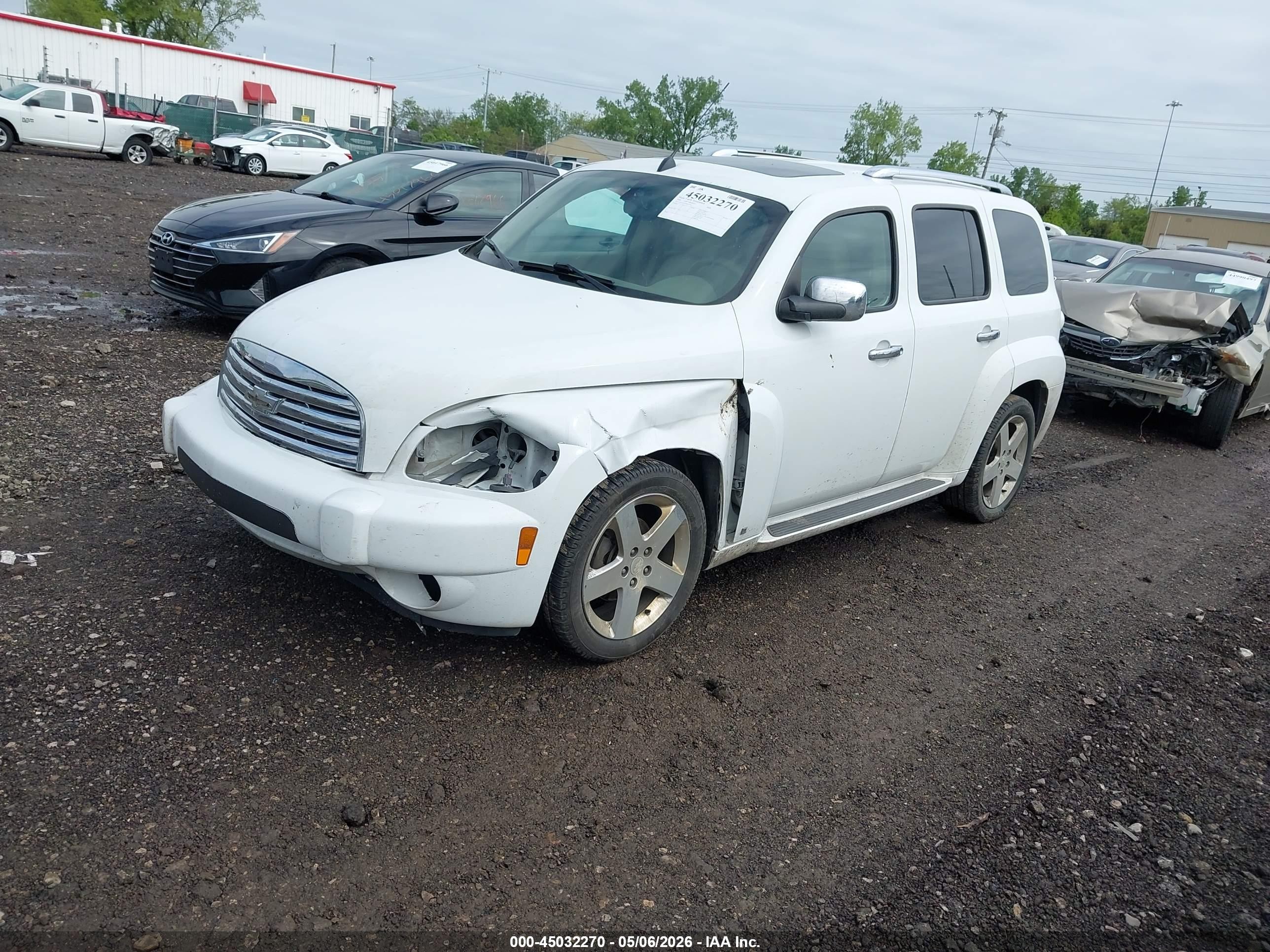 2008 Chevrolet Hhr Lt Белый vin: 3GNCA53P68S715893