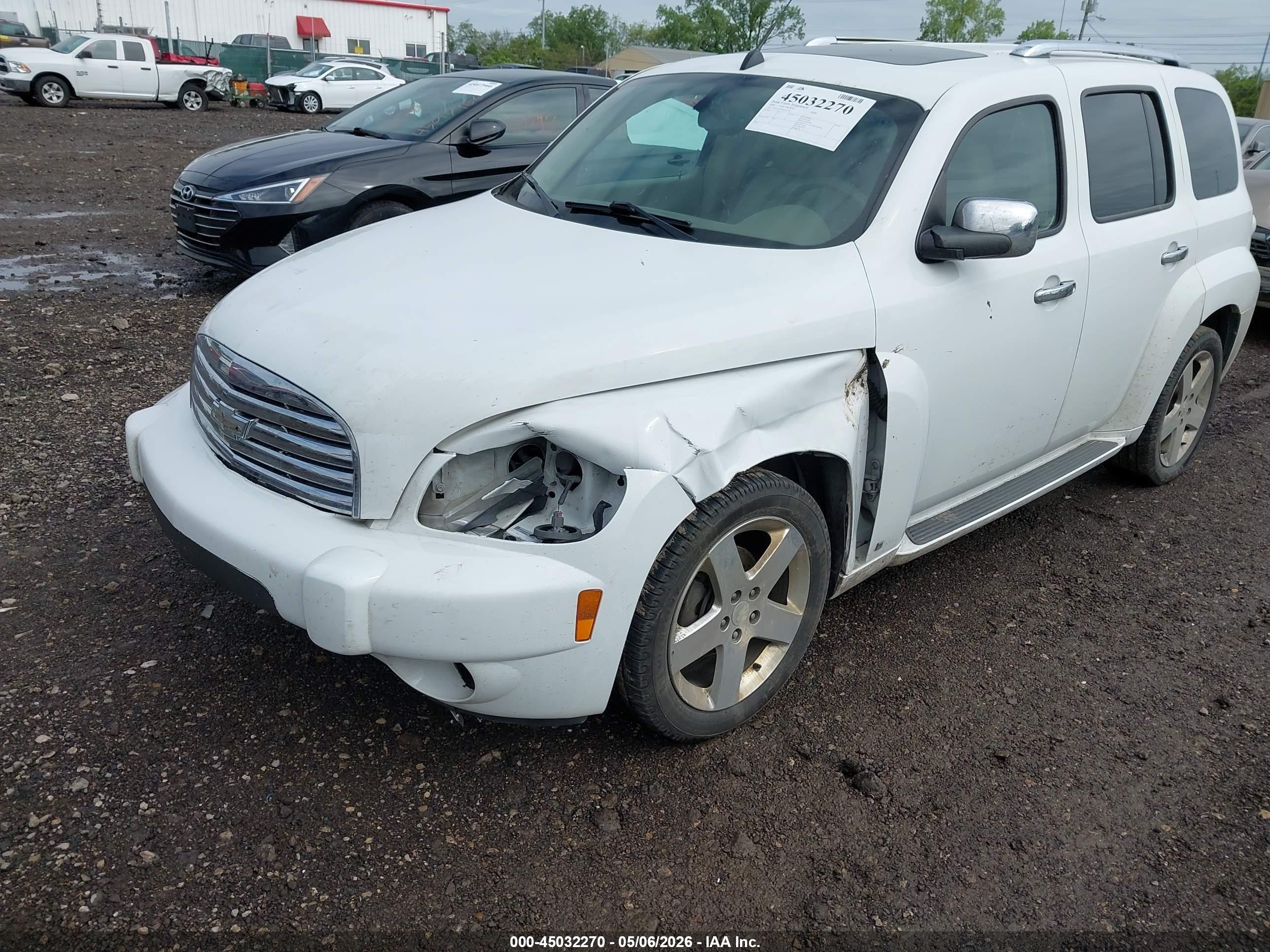 2008 Chevrolet Hhr Lt Белый vin: 3GNCA53P68S715893