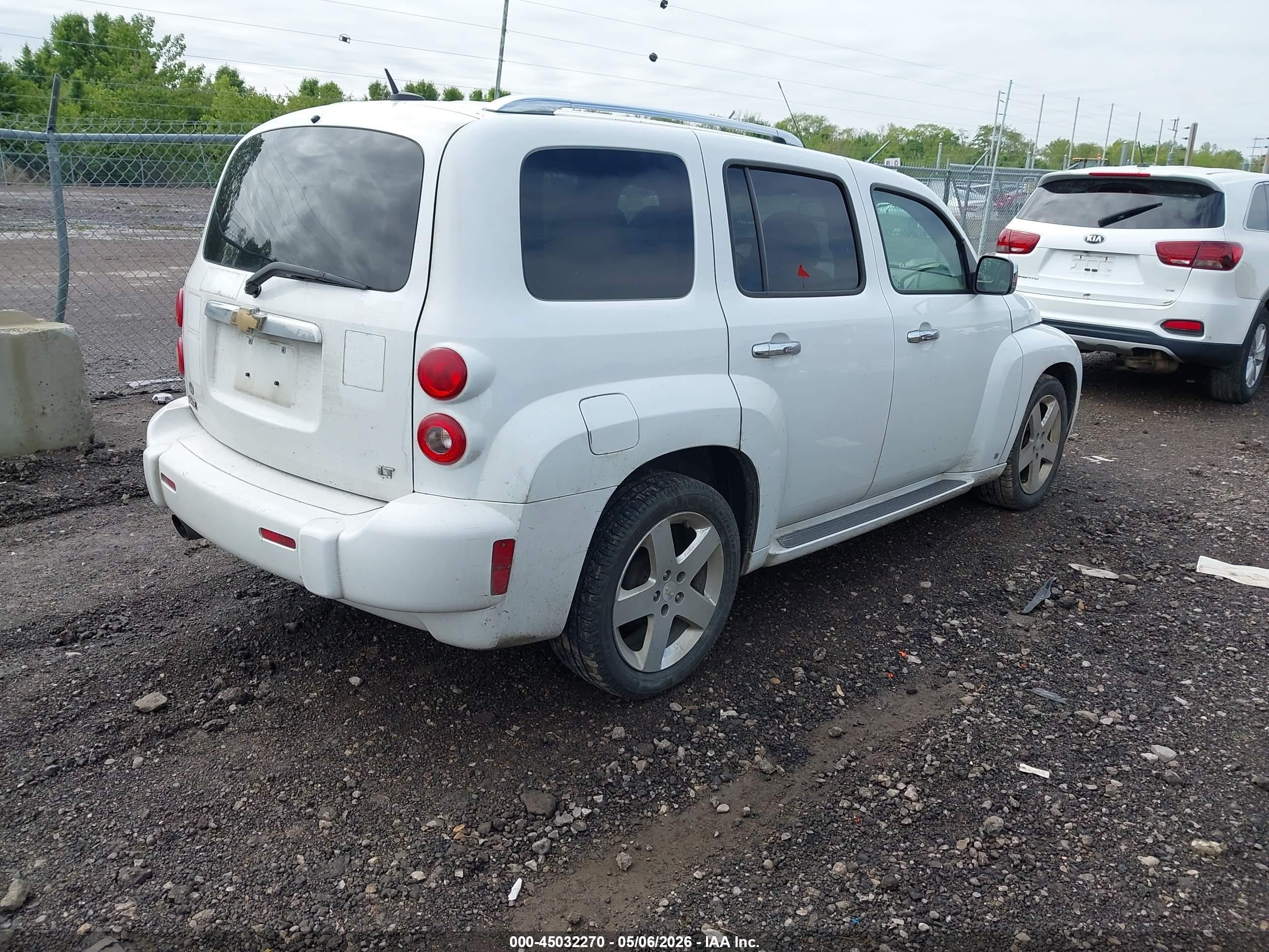 2008 Chevrolet Hhr Lt Белый vin: 3GNCA53P68S715893