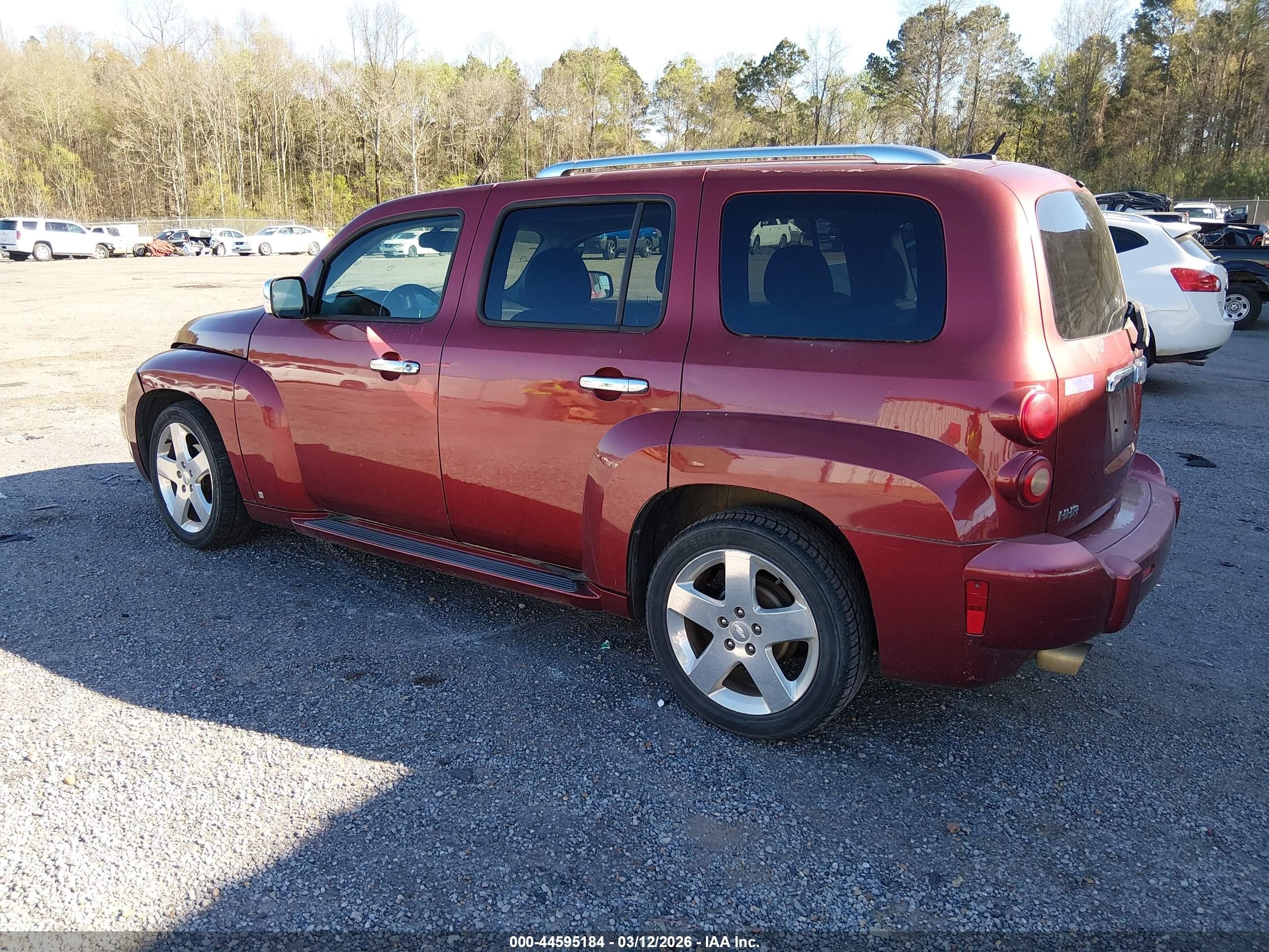 2008 Chevrolet Hhr Lt Burgundy vin: 3GNCA53P78S661844