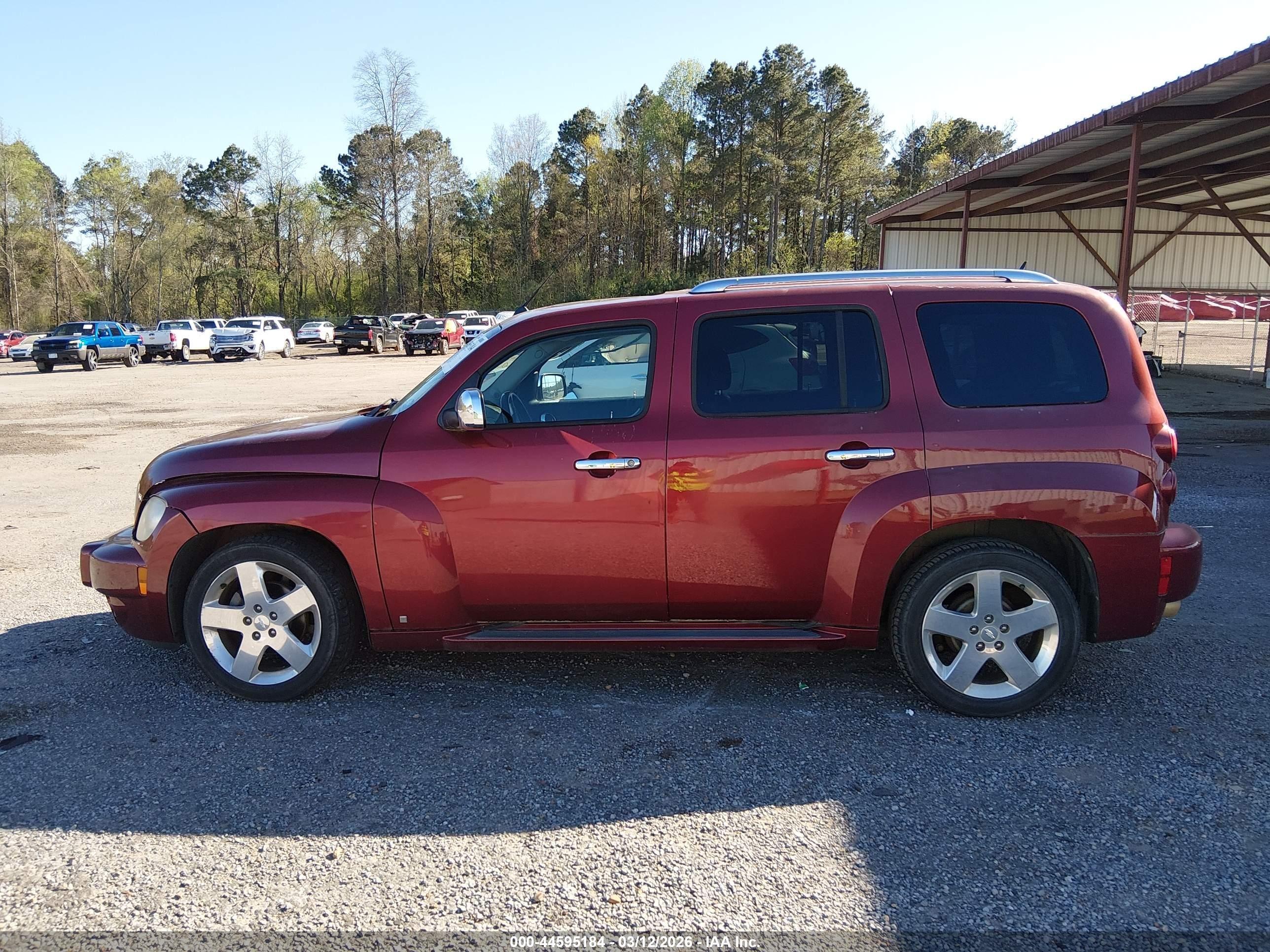 2008 Chevrolet Hhr Lt Burgundy vin: 3GNCA53P78S661844