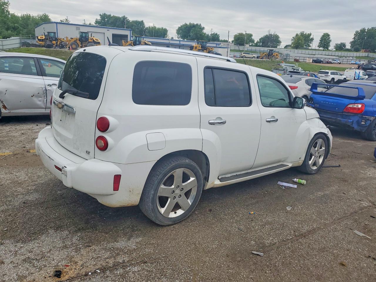 2008 Chevrolet Hhr Lt White vin: 3GNCA53P98S721929