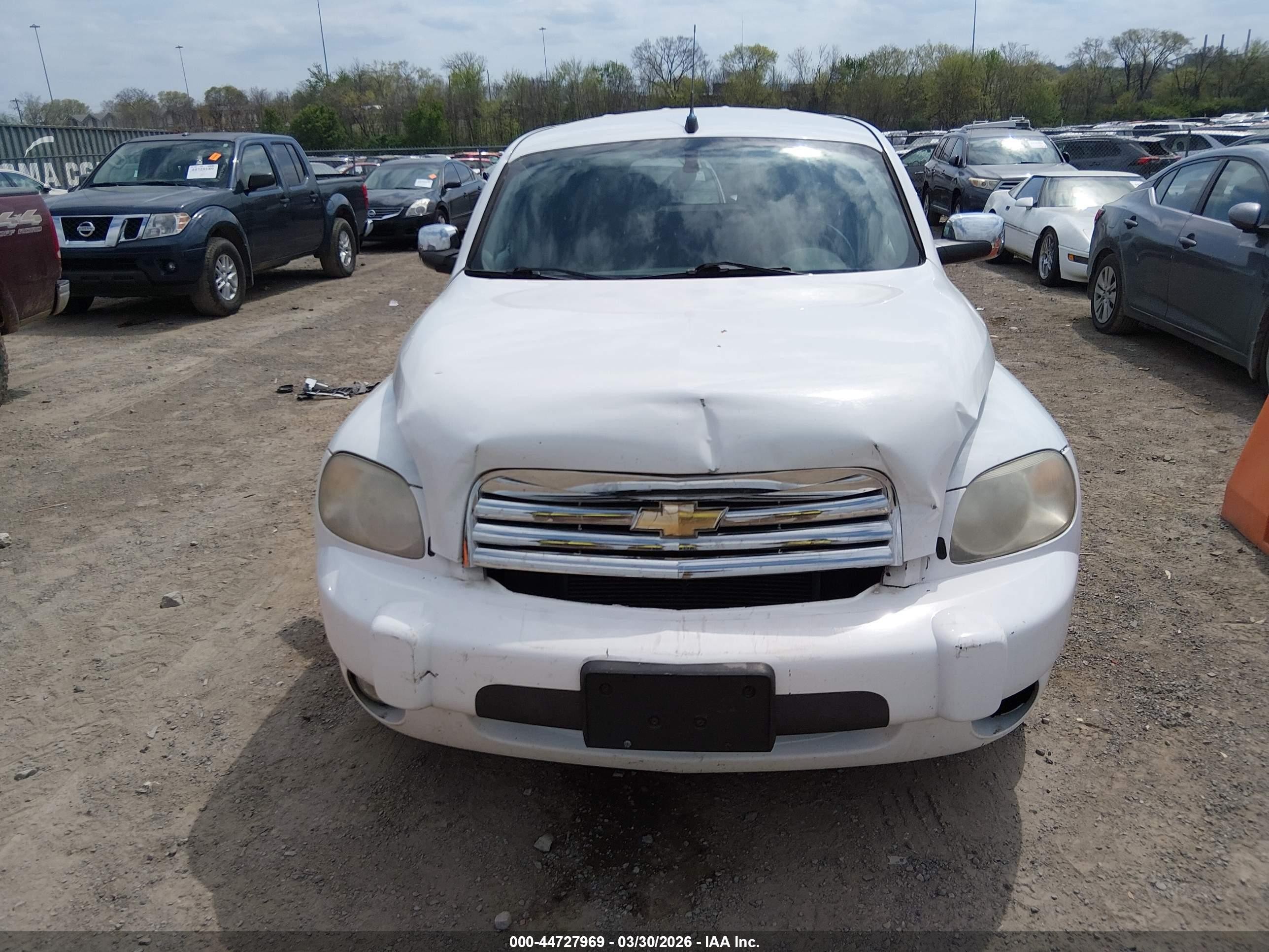 2008 Chevrolet Hhr Lt Белый vin: 3GNCA53PX8S655570
