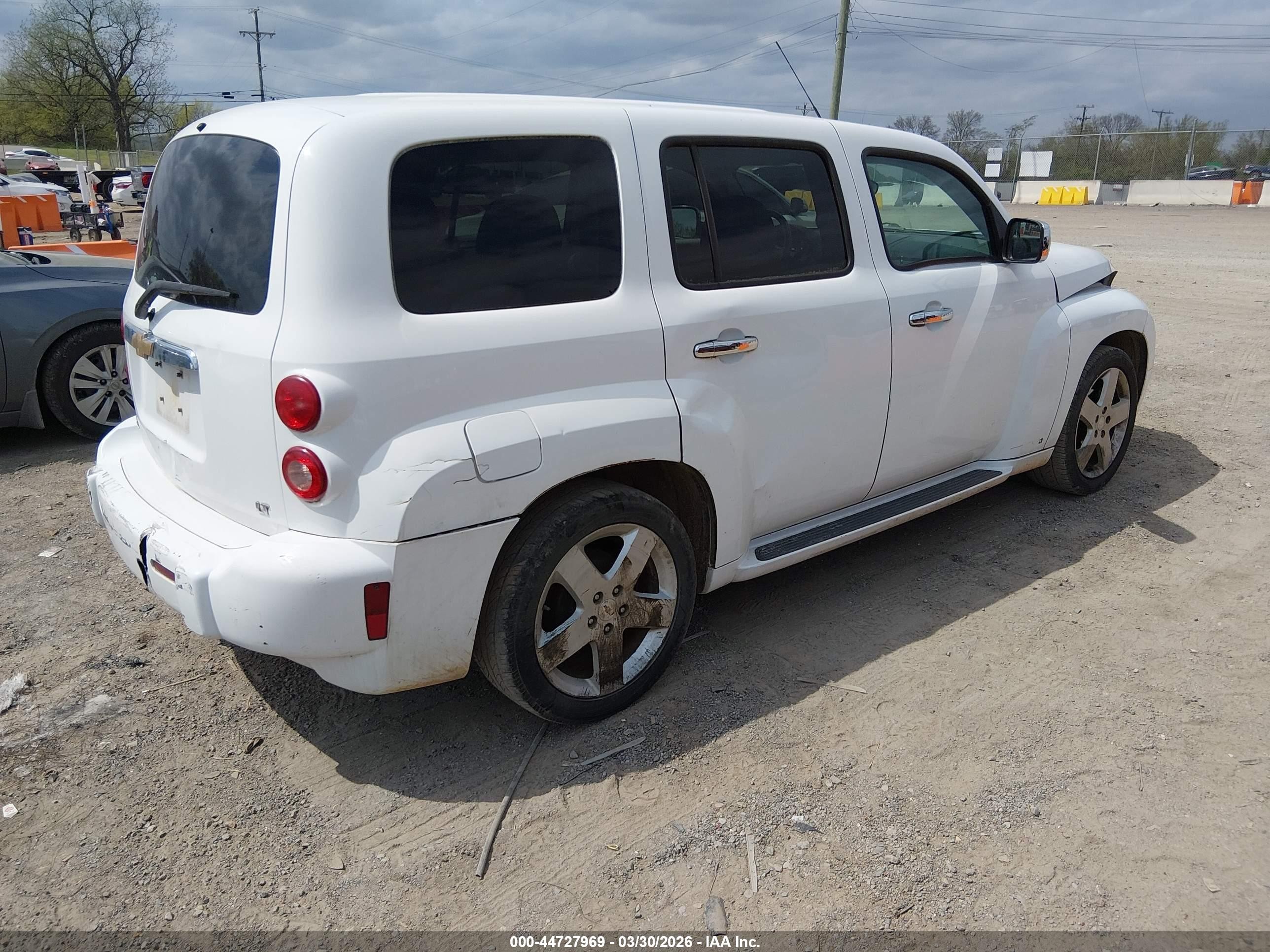 2008 Chevrolet Hhr Lt Белый vin: 3GNCA53PX8S655570