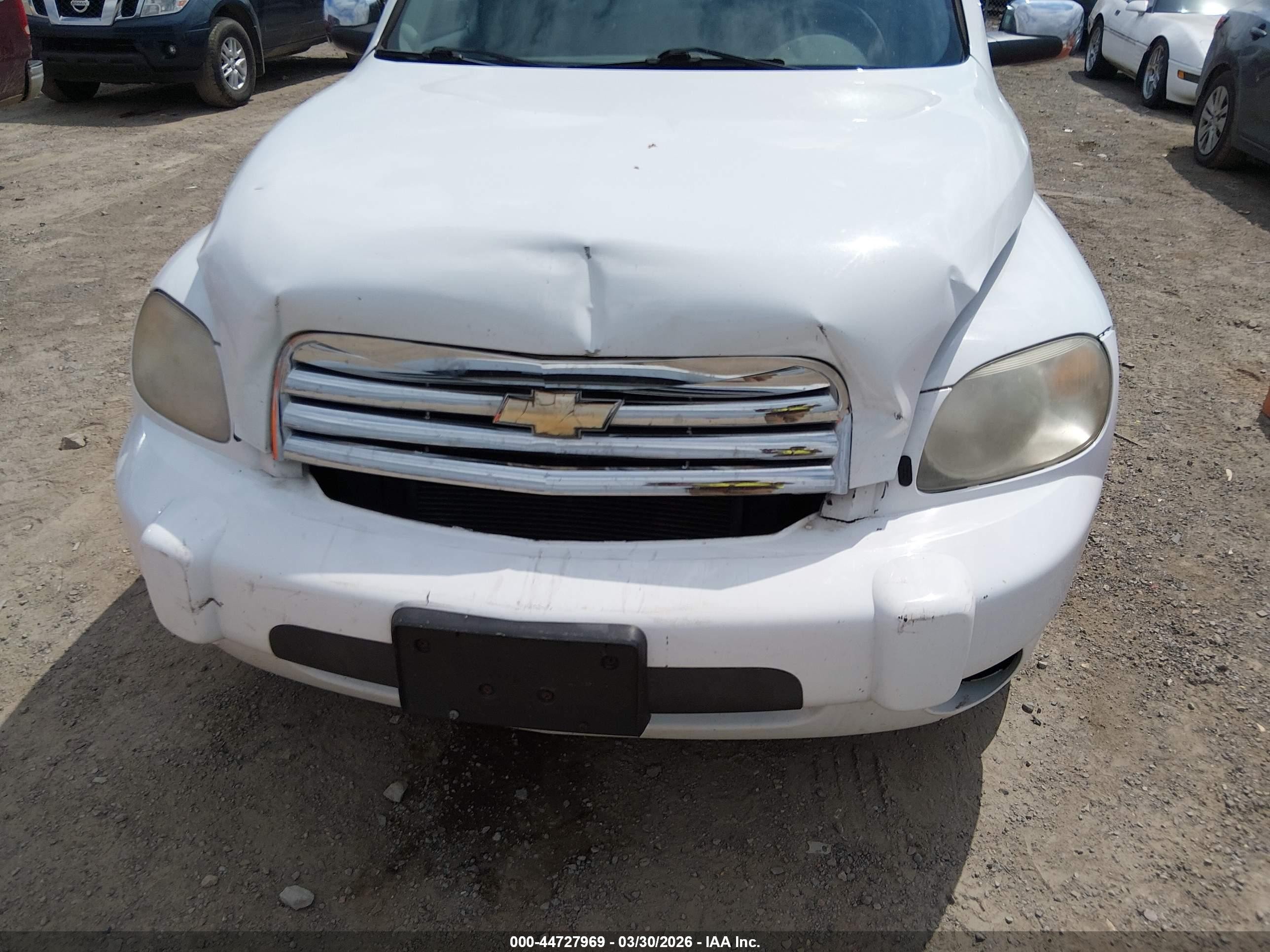 2008 Chevrolet Hhr Lt Белый vin: 3GNCA53PX8S655570