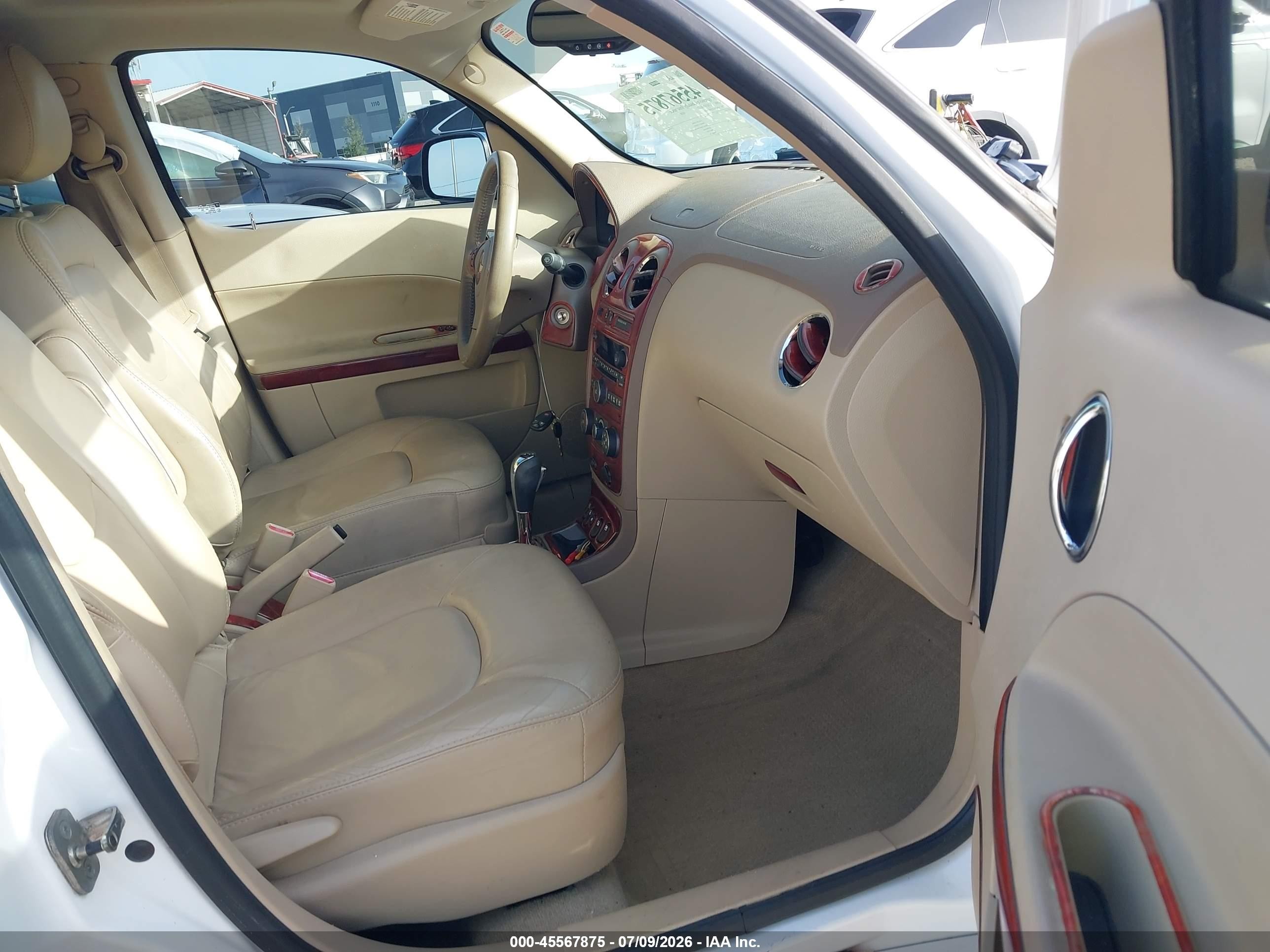 2008 Chevrolet Hhr Lt White vin: 3GNCA53PX8S724354