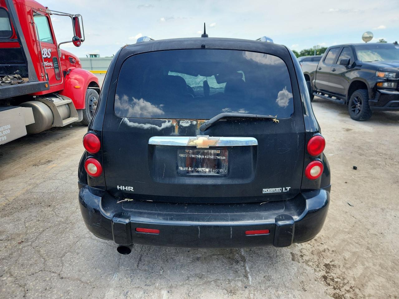 2009 Chevrolet Hhr Lt Black vin: 3GNCA53V19S504102
