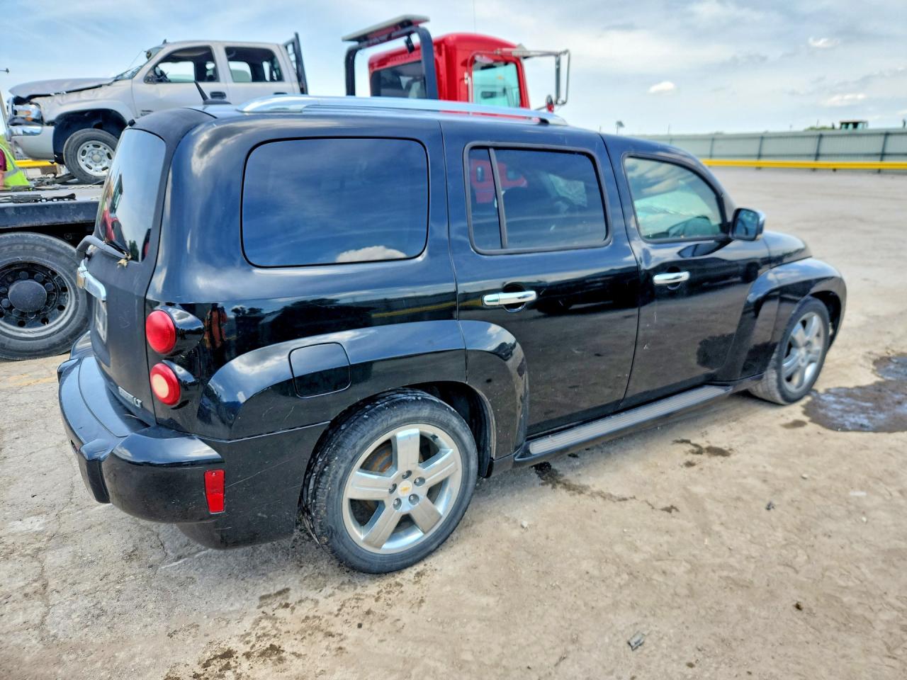 2009 Chevrolet Hhr Lt Black vin: 3GNCA53V19S504102