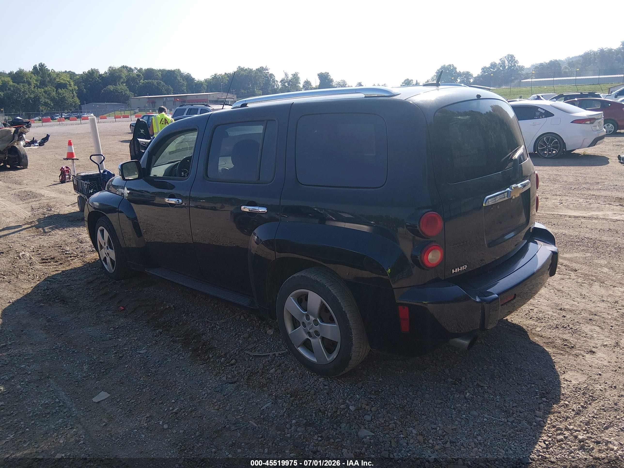2009 Chevrolet Hhr Lt Black vin: 3GNCA53V49S505860