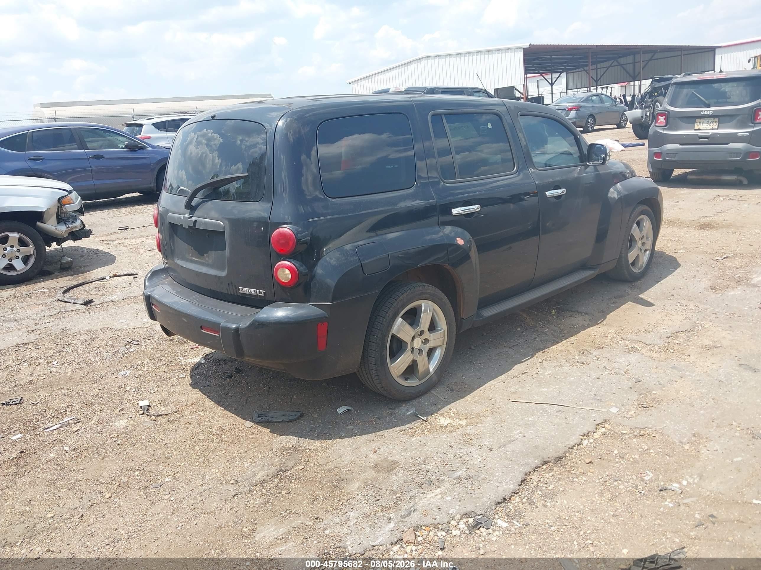 2009 Chevrolet Hhr Lt Black vin: 3GNCA53V69S578910