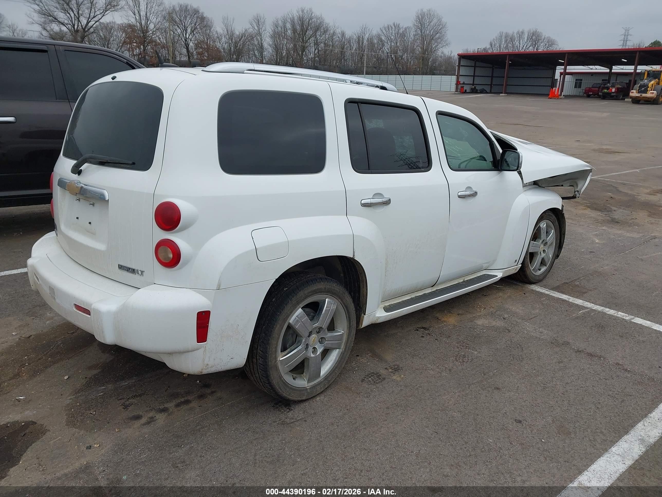 2009 Chevrolet Hhr Lt White vin: 3GNCA53V79S555829