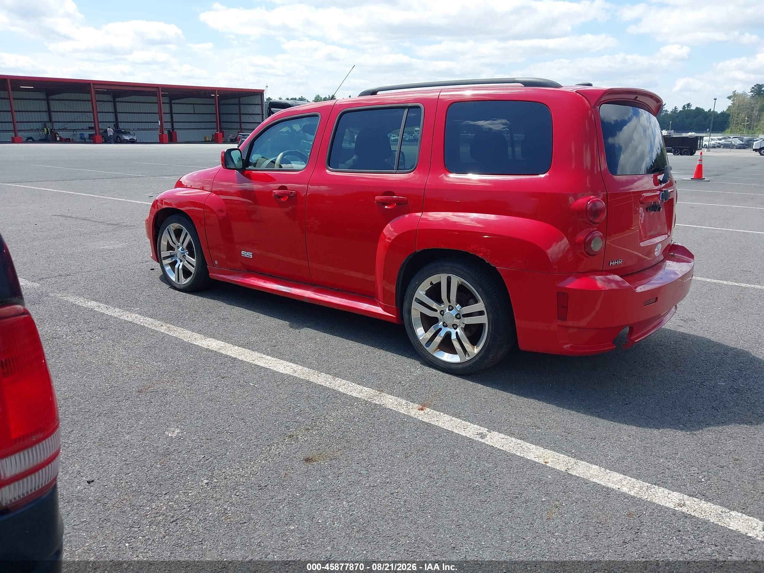 2009 Chevrolet Hhr Ss Red vin: 3GNCA63X99S511144