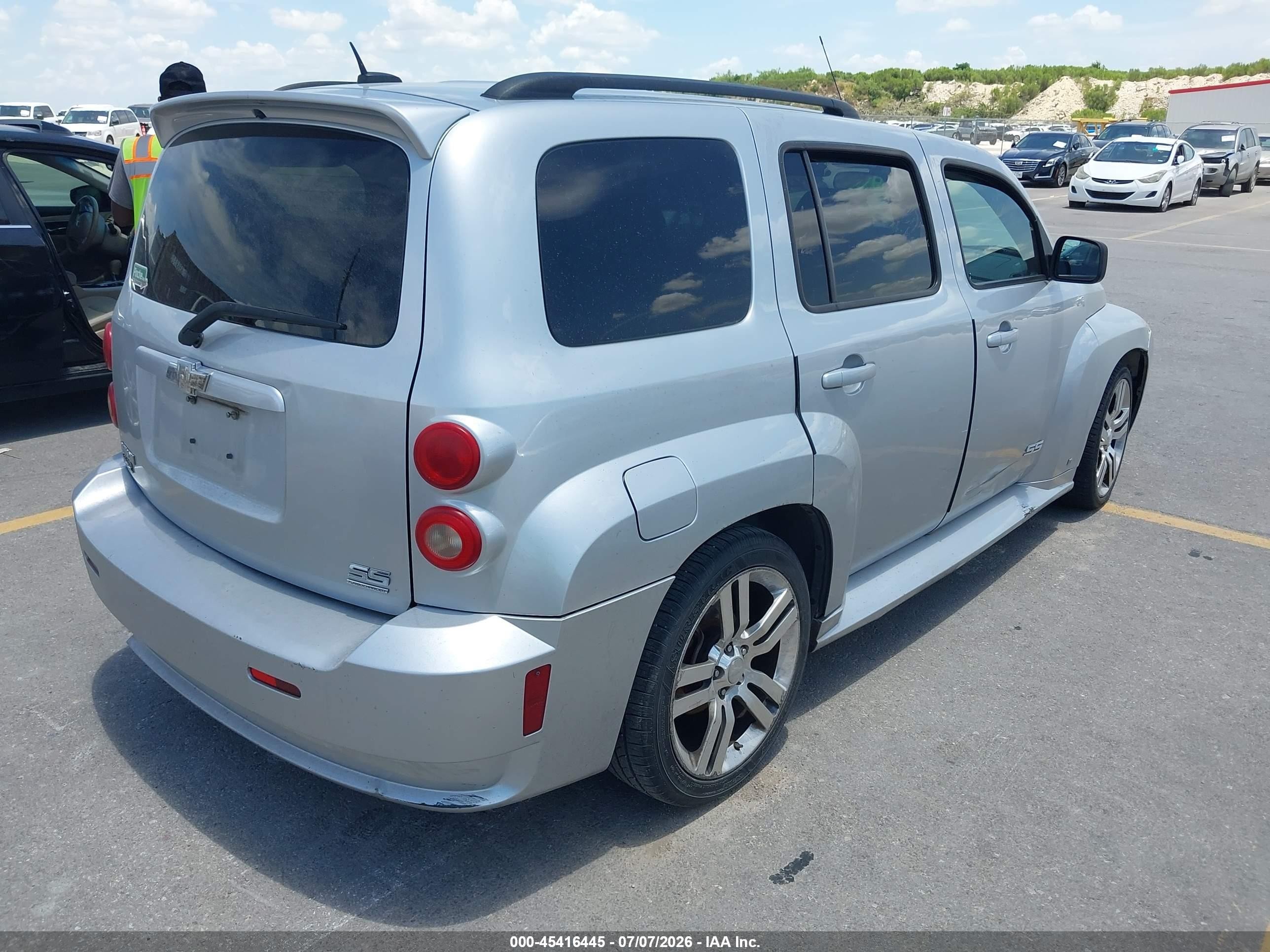 2009 Chevrolet Hhr Ss Silver vin: 3GNCA63X99S514769