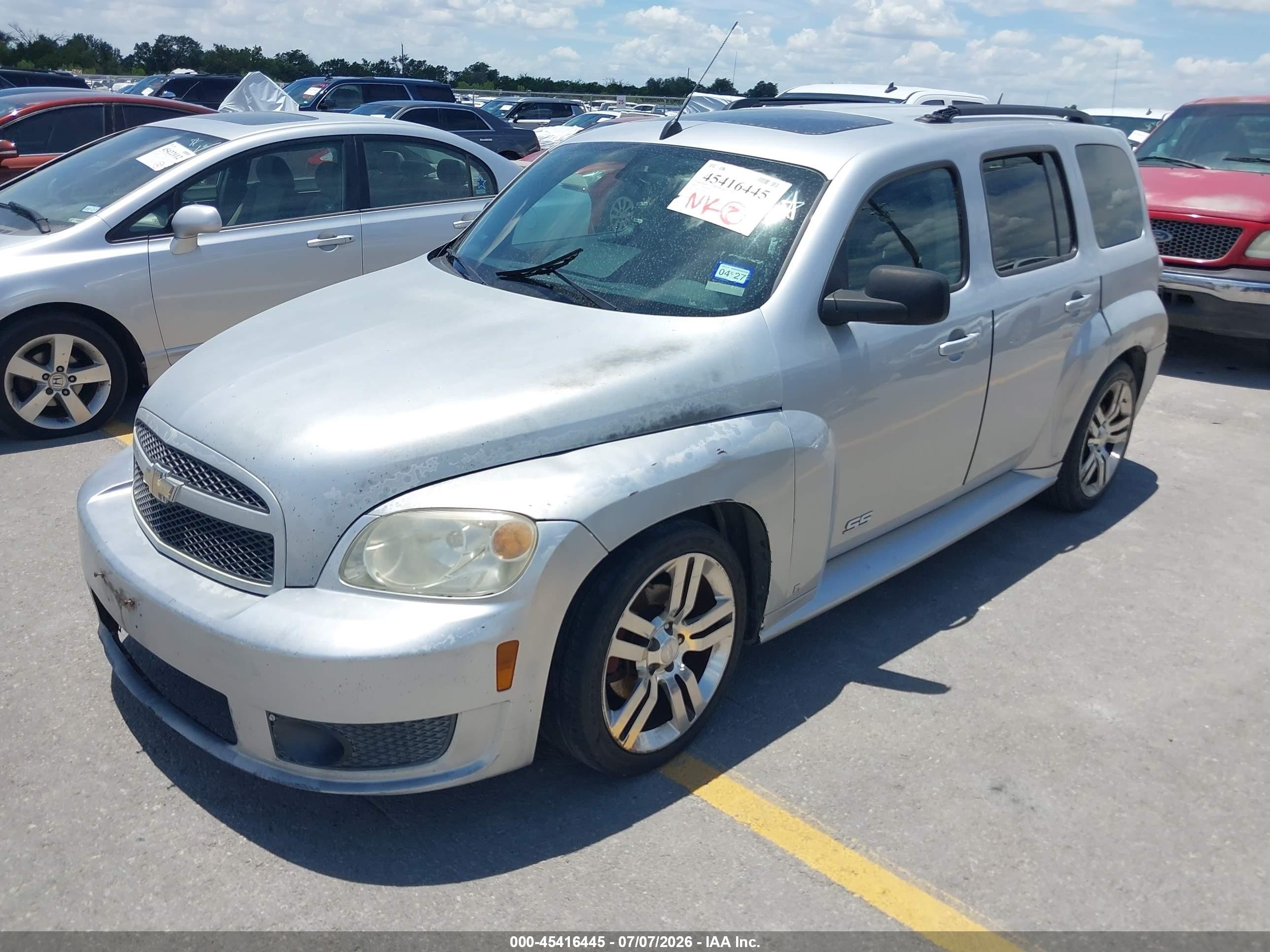 2009 Chevrolet Hhr Ss Silver vin: 3GNCA63X99S514769