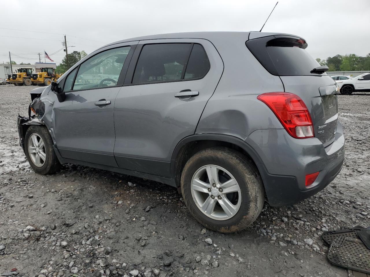 2020 Chevrolet Trax Ls Gray vin: 3GNCJKSB1LL288517