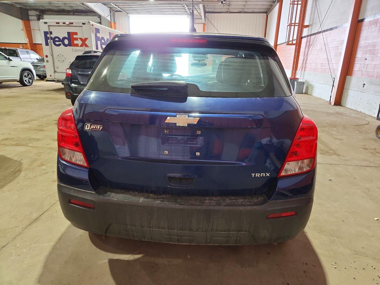 2013 Chevrolet Trax Ls Blue vin: 3GNCJKSB2DL192039