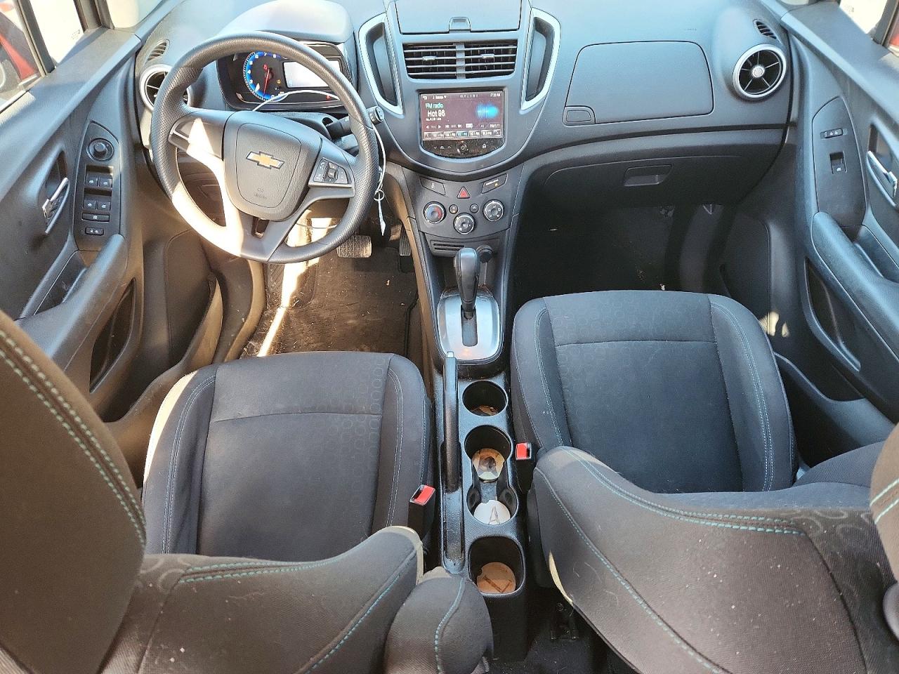 2016 Chevrolet Trax Ls Red vin: 3GNCJKSB2GL249120
