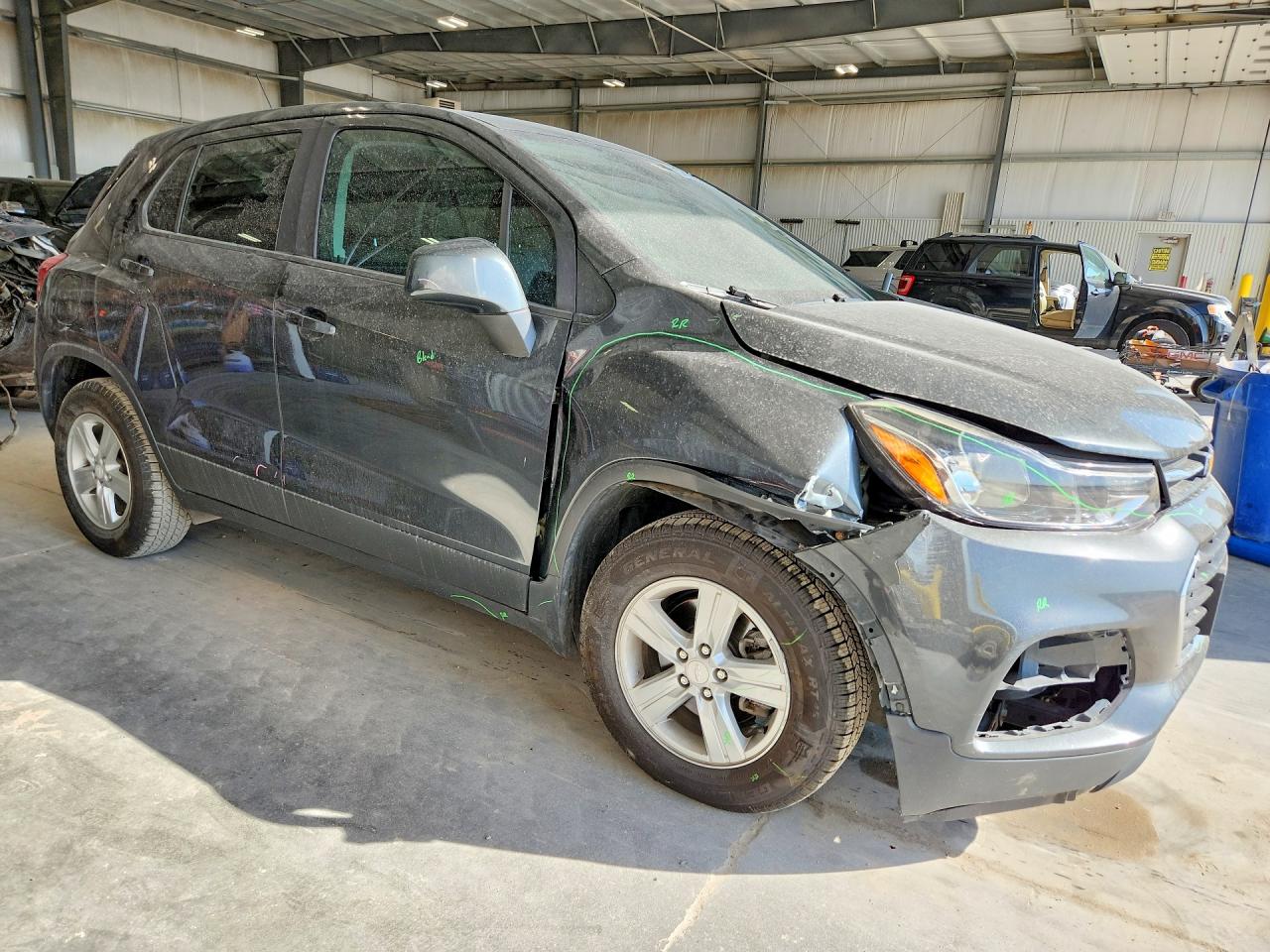 2020 Chevrolet Trax Ls Угольный vin: 3GNCJKSB3LL205783