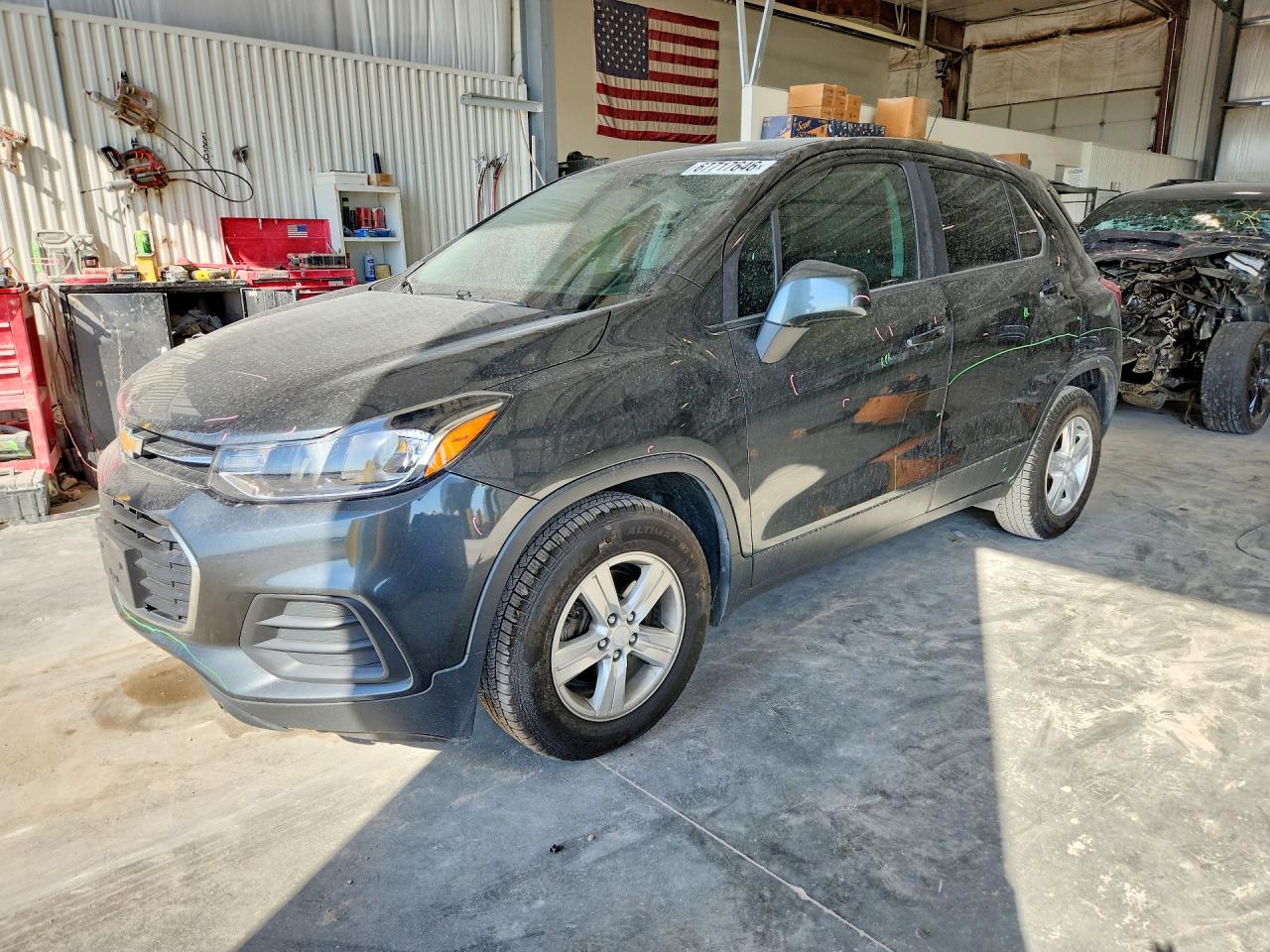 2020 Chevrolet Trax Ls Угольный vin: 3GNCJKSB3LL205783