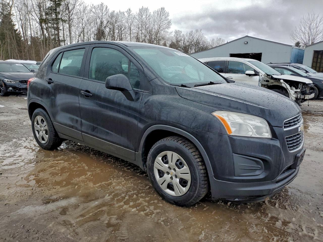 2013 Chevrolet Trax Ls Черный vin: 3GNCJKSB4DL174707
