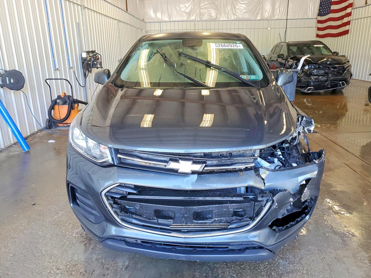 2019 Chevrolet Trax Ls Gray vin: 3GNCJKSB4KL258118
