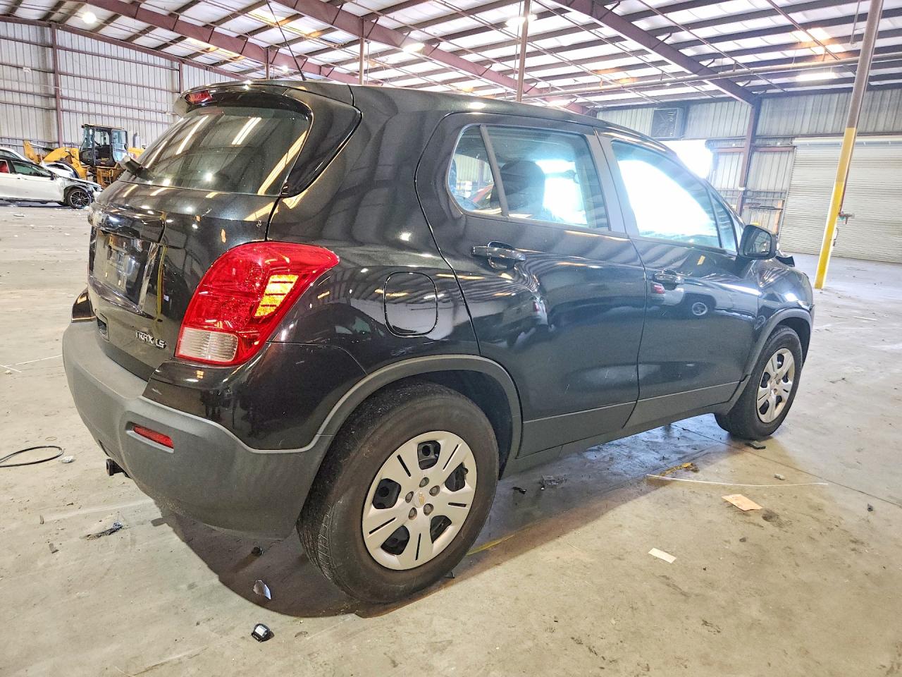 2015 Chevrolet Trax Ls Black vin: 3GNCJKSB5FL230155