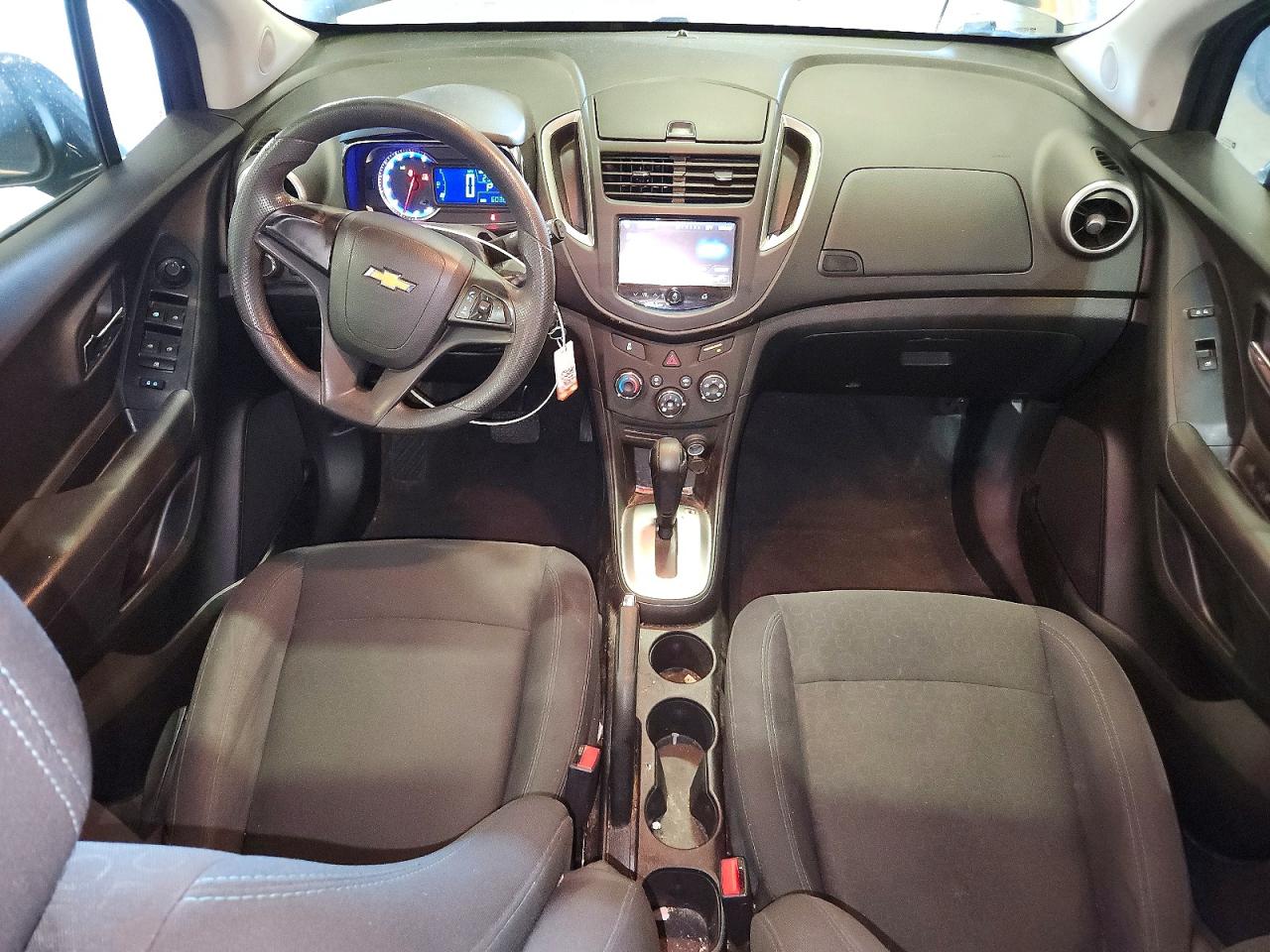 2015 Chevrolet Trax Ls Black vin: 3GNCJKSB5FL230155